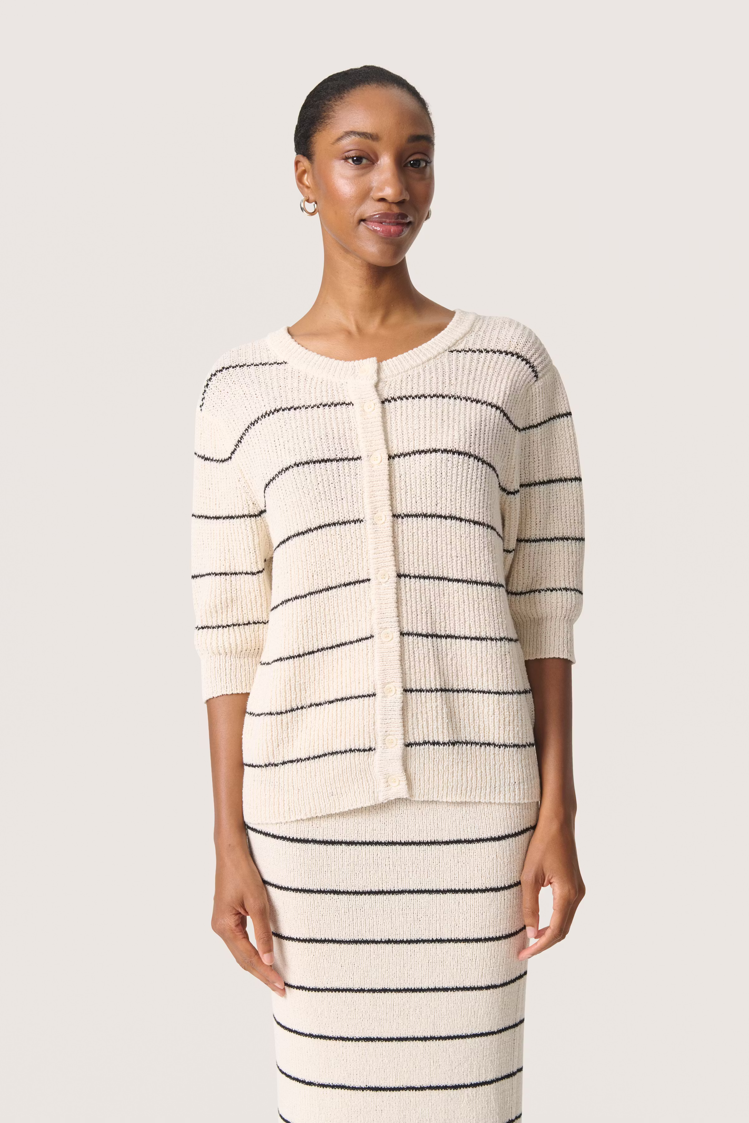 SLWinta Cardigan LOOKBOOK FRONT 30408038-303508