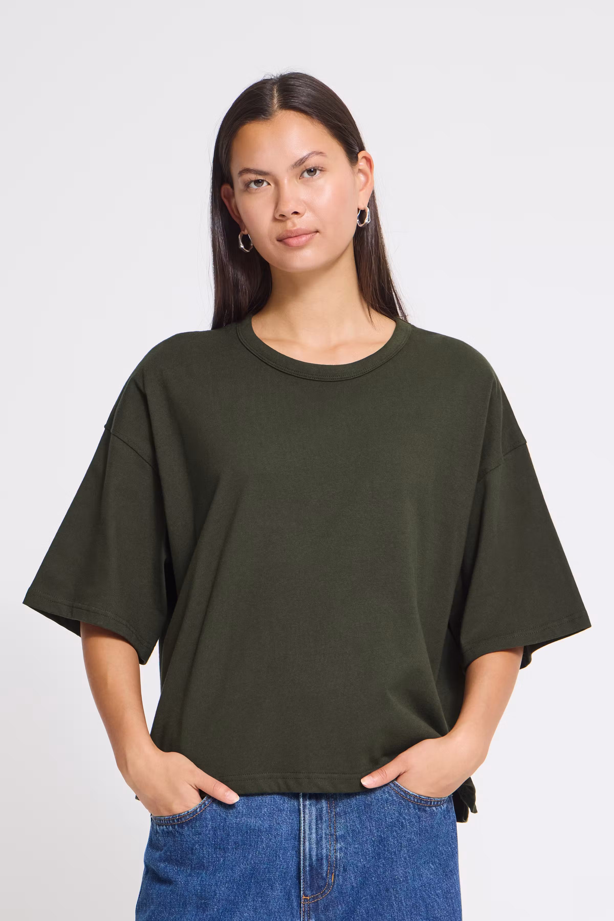 IHPALMER EXTRA LOOSE T-shirt LOOKBOOK FRONT 20124233-190509