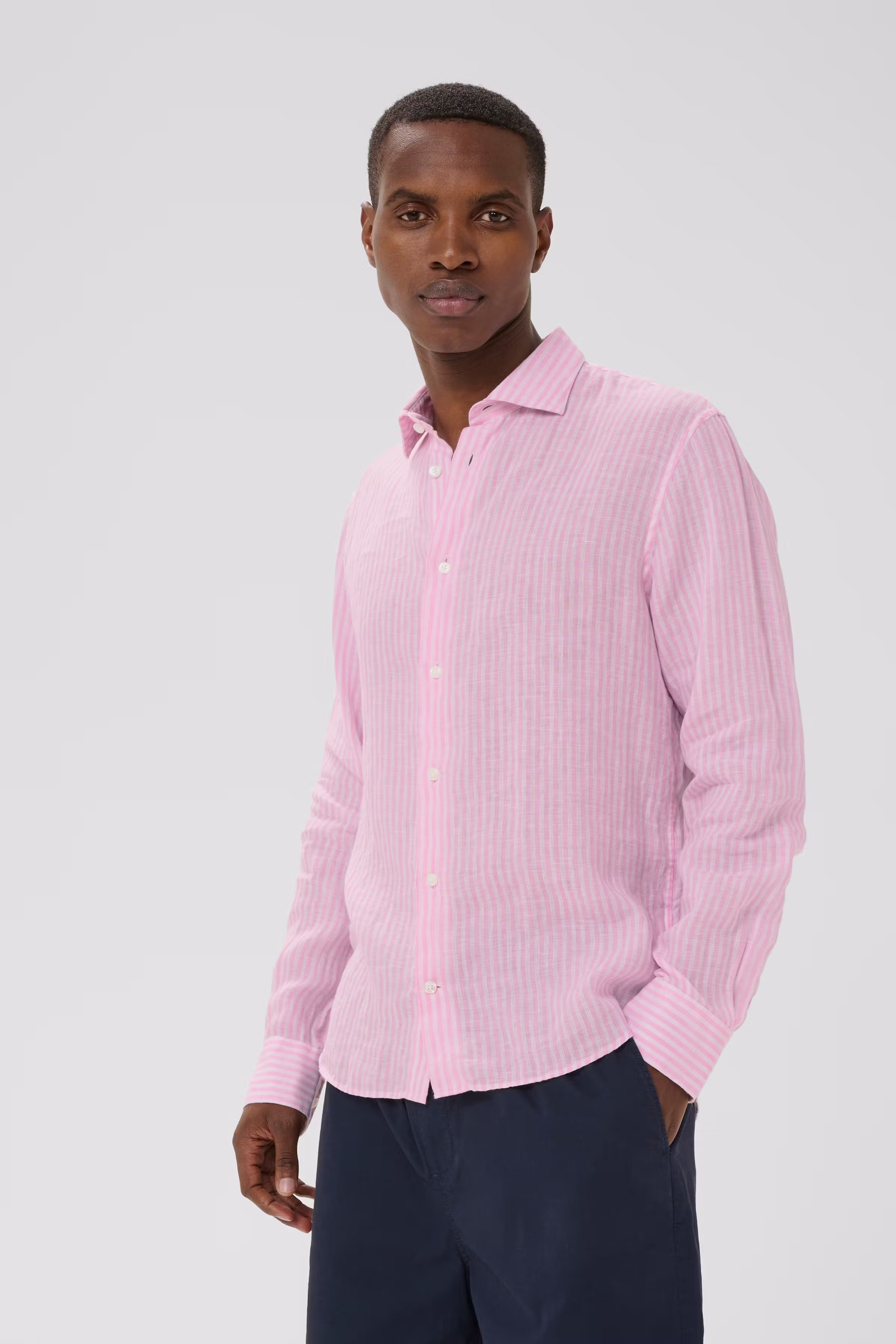 MAmarc Leinenhemd LOOKBOOK FRONT 30207239-142311