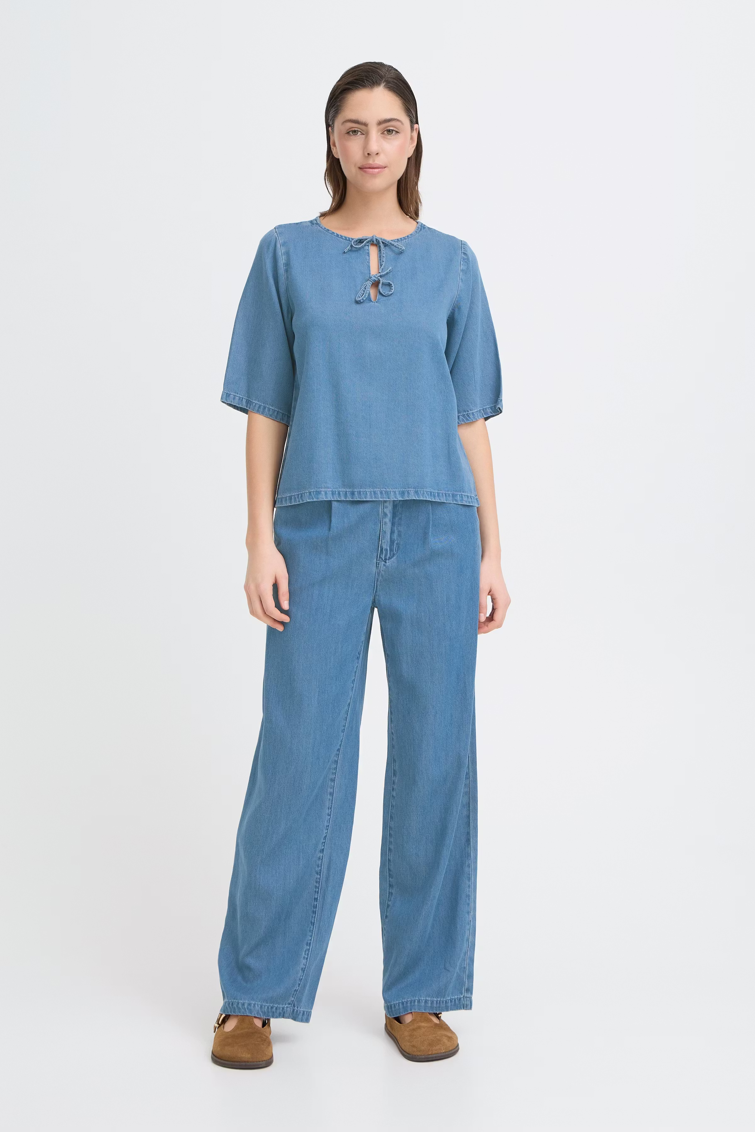 PZBLAIR Blouse LOOKBOOK FRONT 50210383-200008