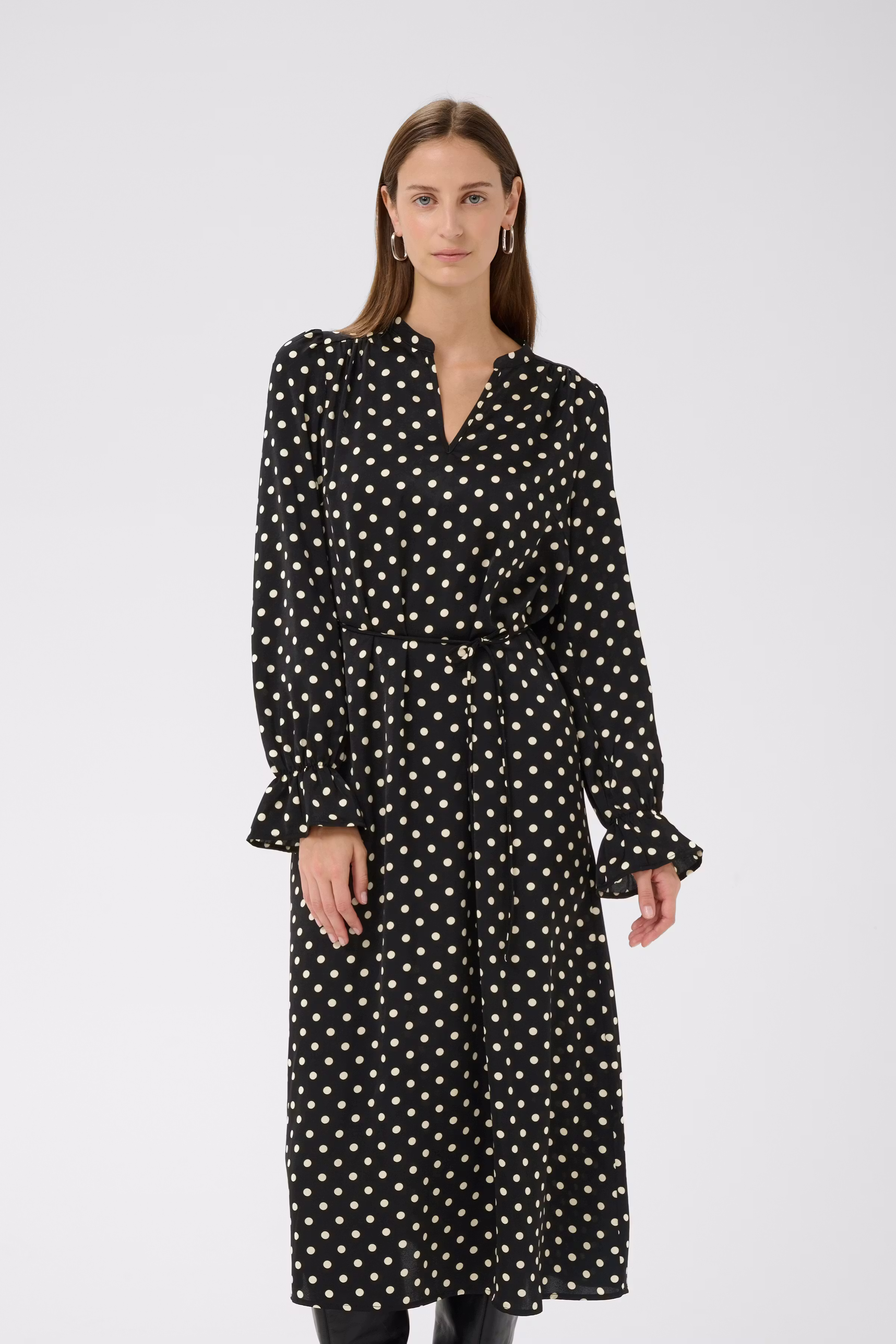 ZeemaIW Kleid LOOKBOOK FRONT 30111247-300177