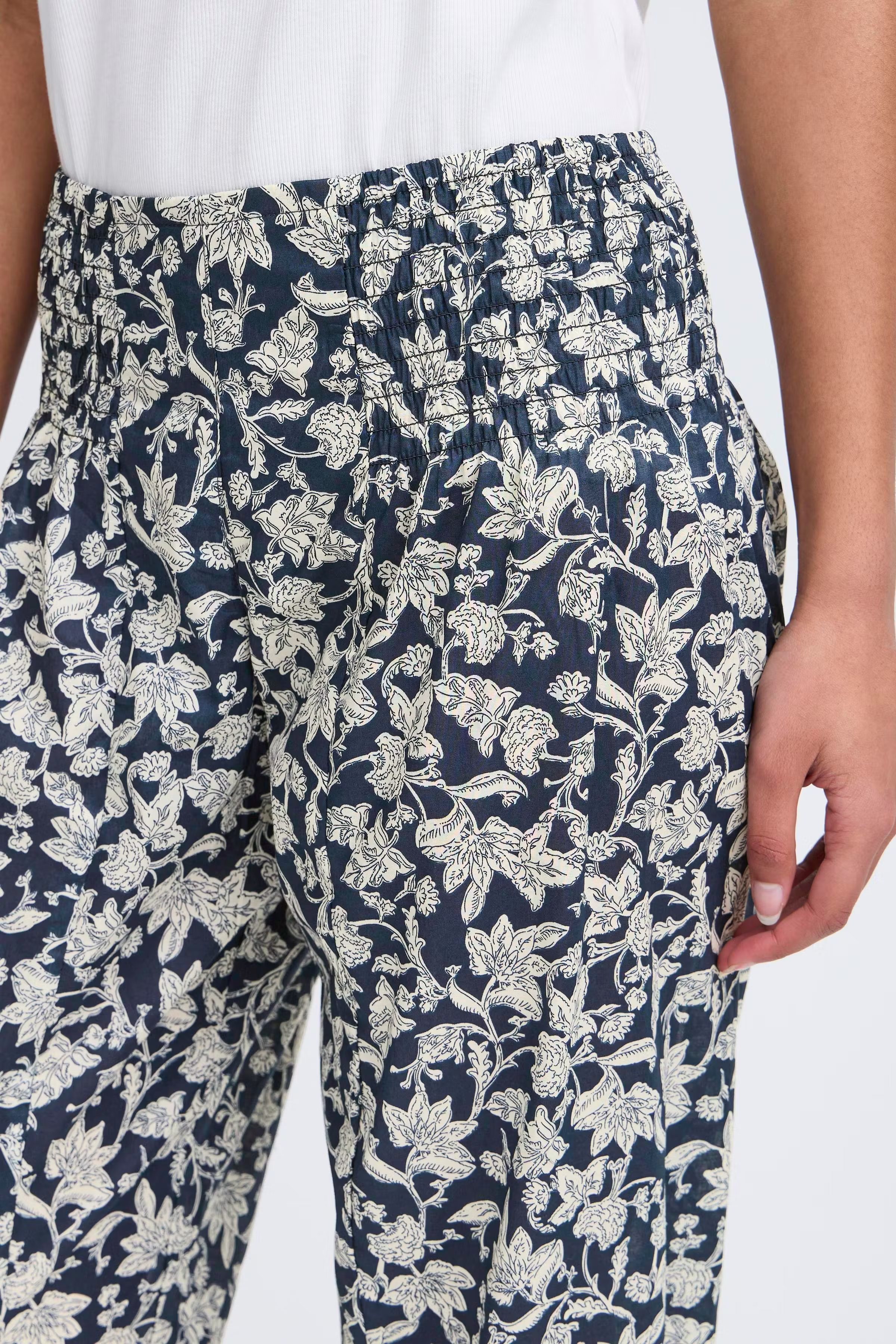 PZJILL Wide Capri Trousers LOOKBOOK DETAIL 50200339-205181