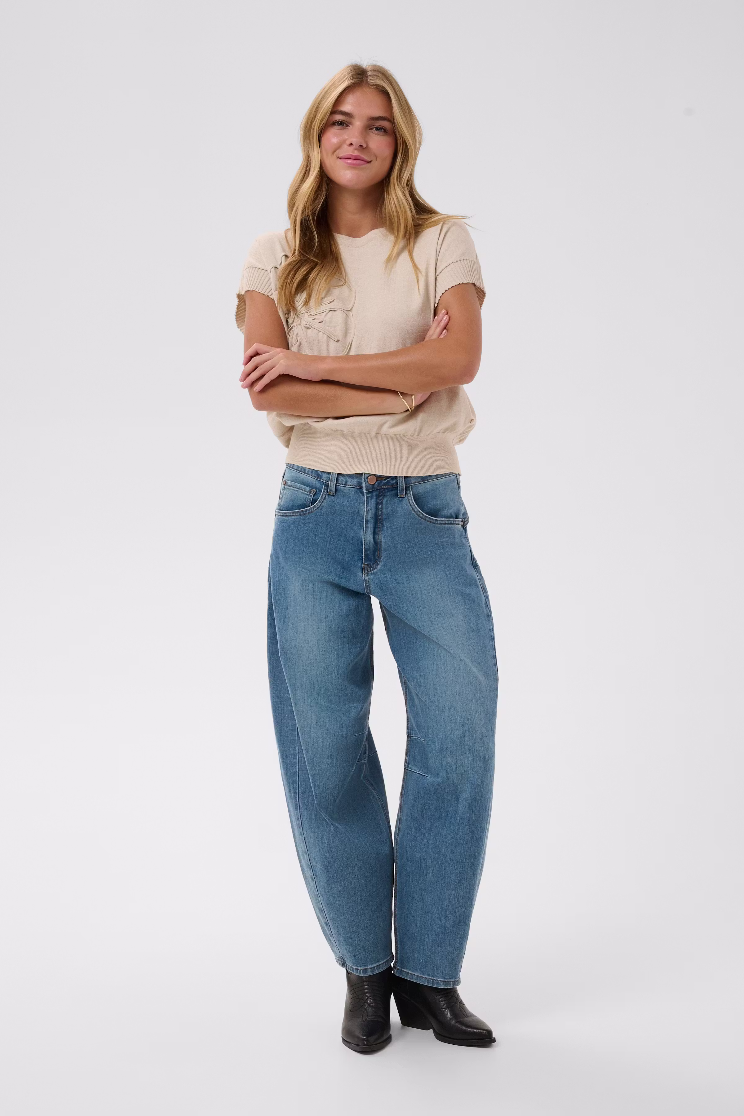CRBahren Barrel Jeans LOOKBOOK FRONT 10614217-110092