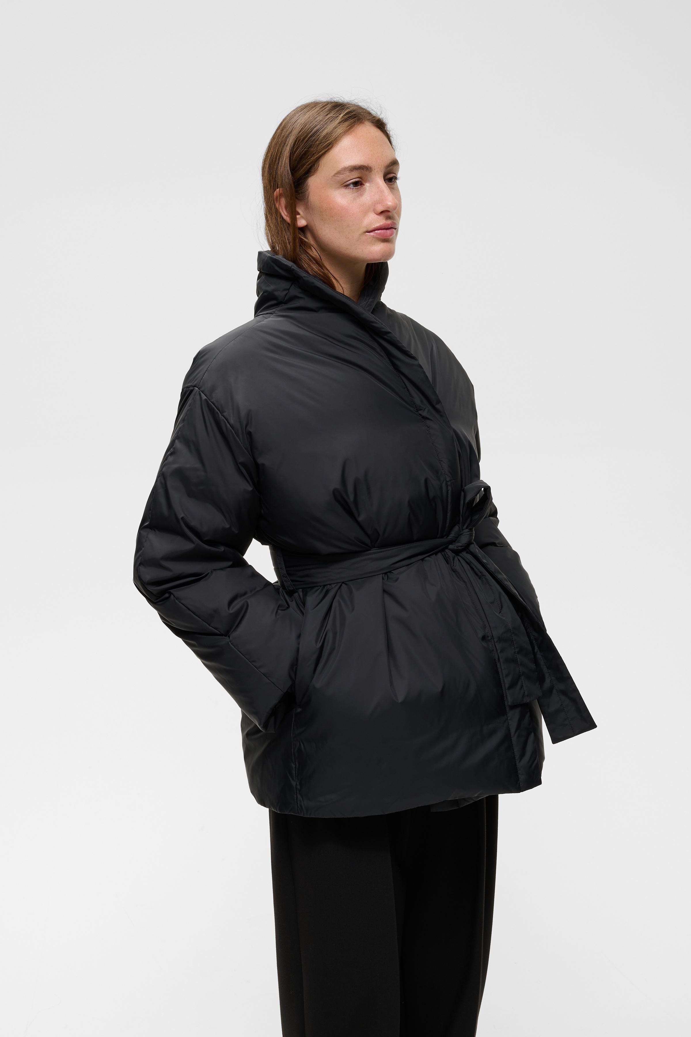 ZINNAHIW Steppjacke mit Gürtel LOOKBOOK FRONT 30112660-194008