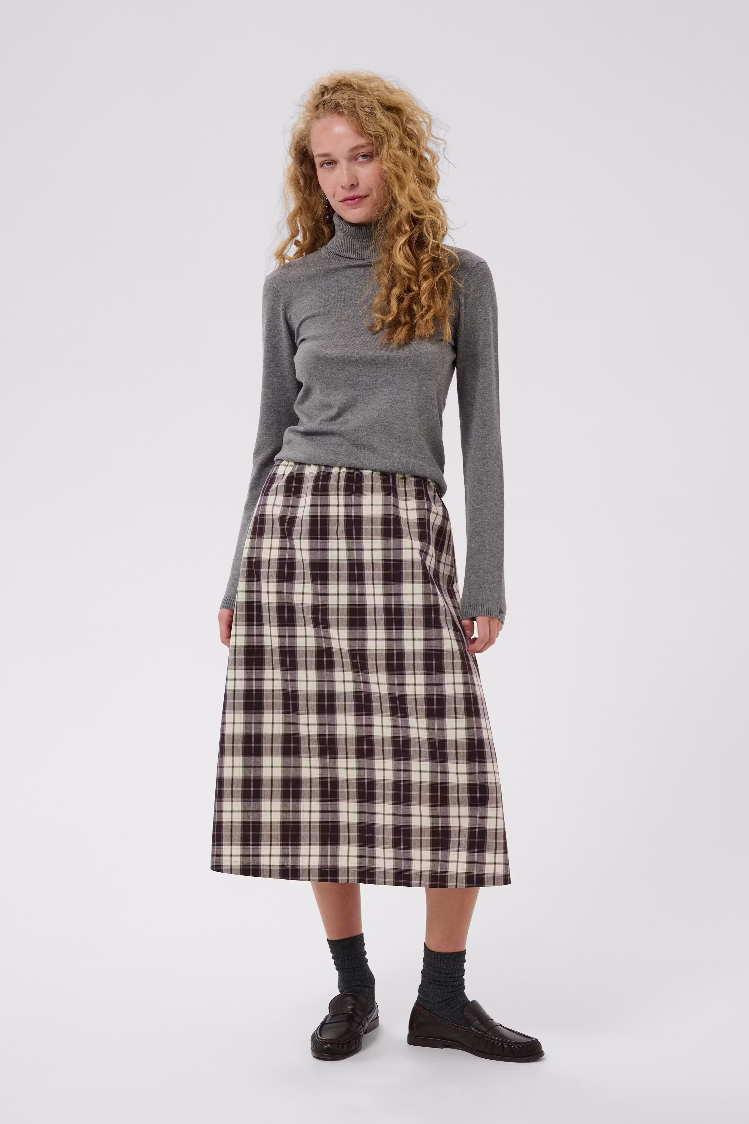 CUvivva Skjørt LOOKBOOK FRONT 50113785-1000727