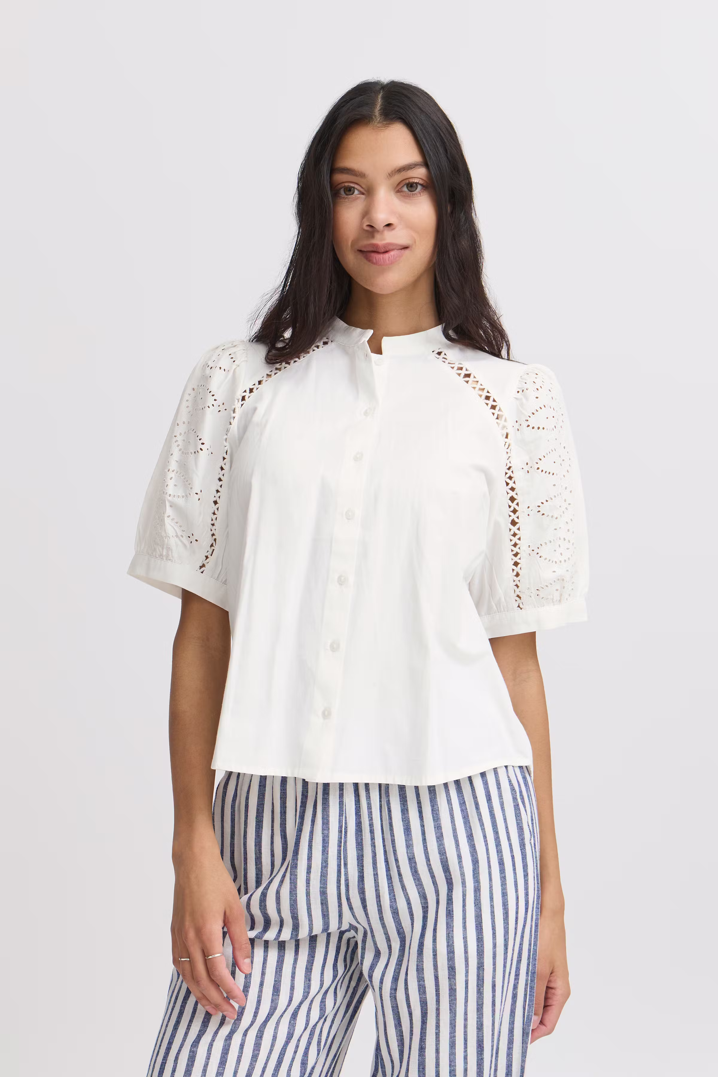 BYFRANKIE Skjorte LOOKBOOK FRONT 20816549-114300