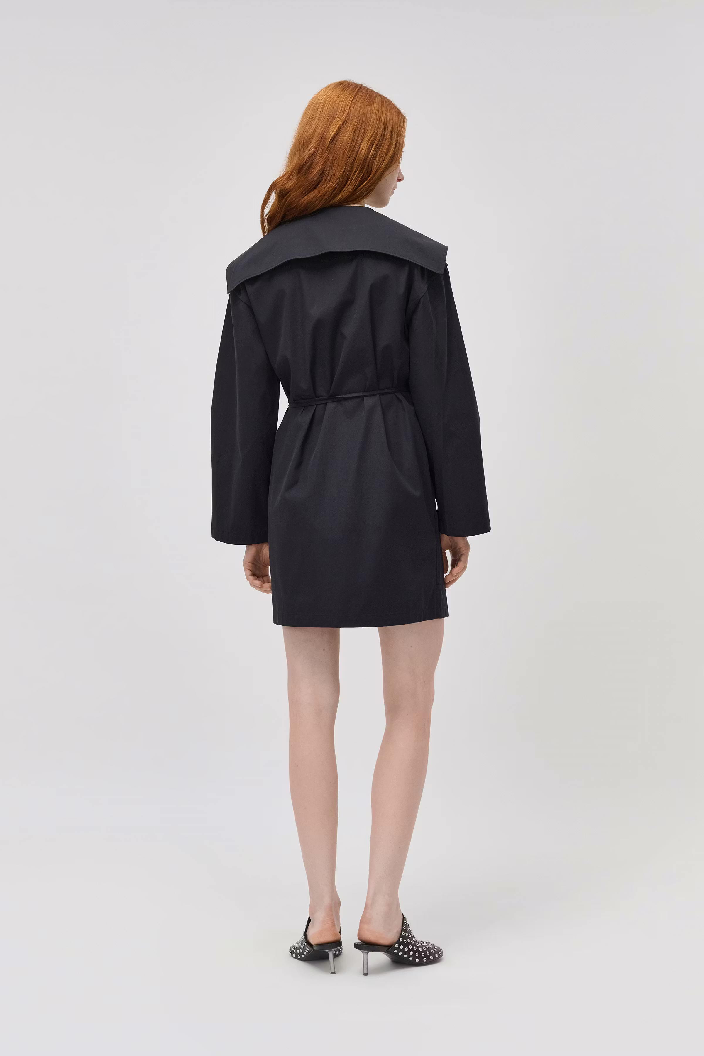 ODELA Dress LOOKBOOK BACK 30600667-BK999