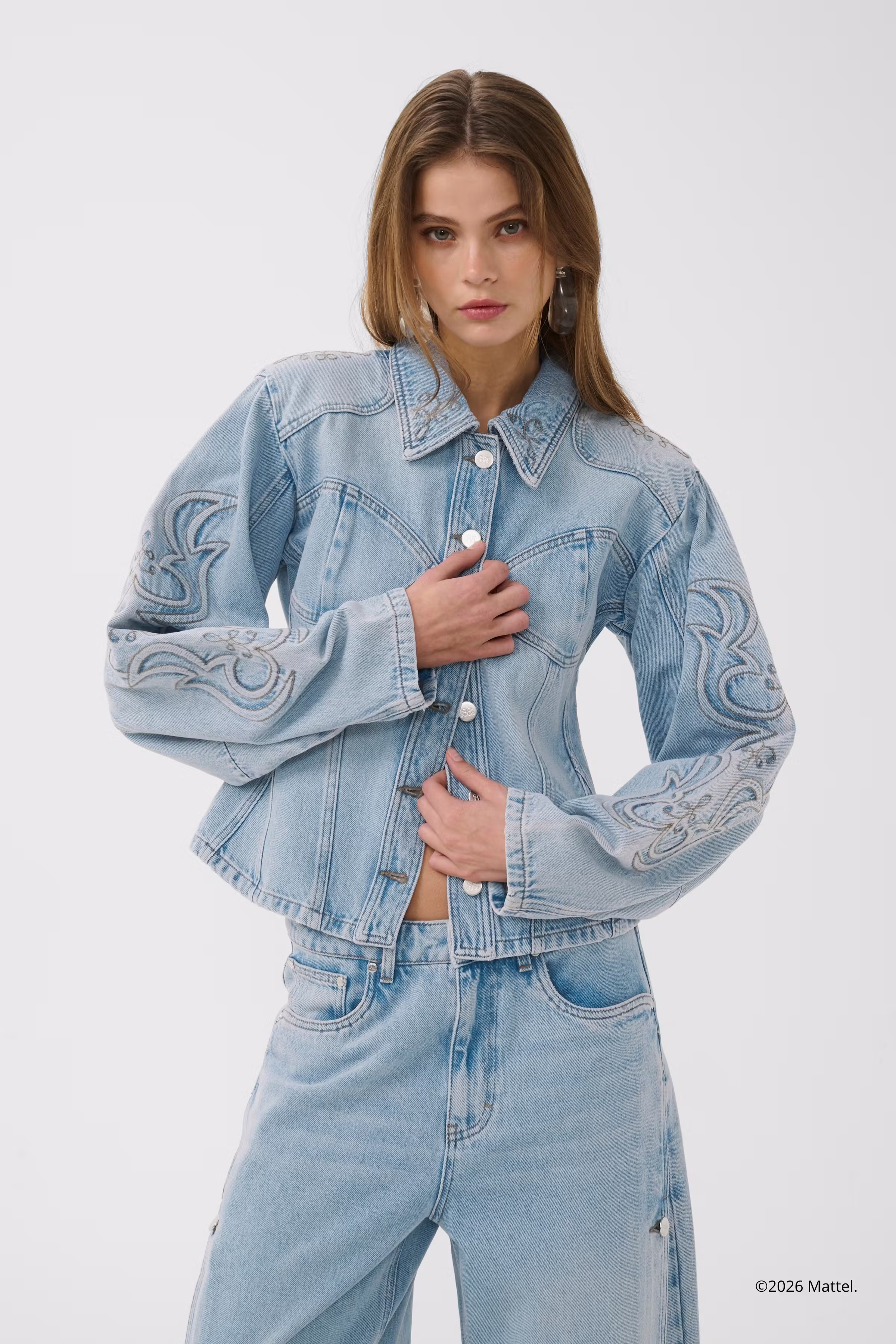 GZBXGstacie Denim shirt LOOKBOOK FRONT 10911411-108303