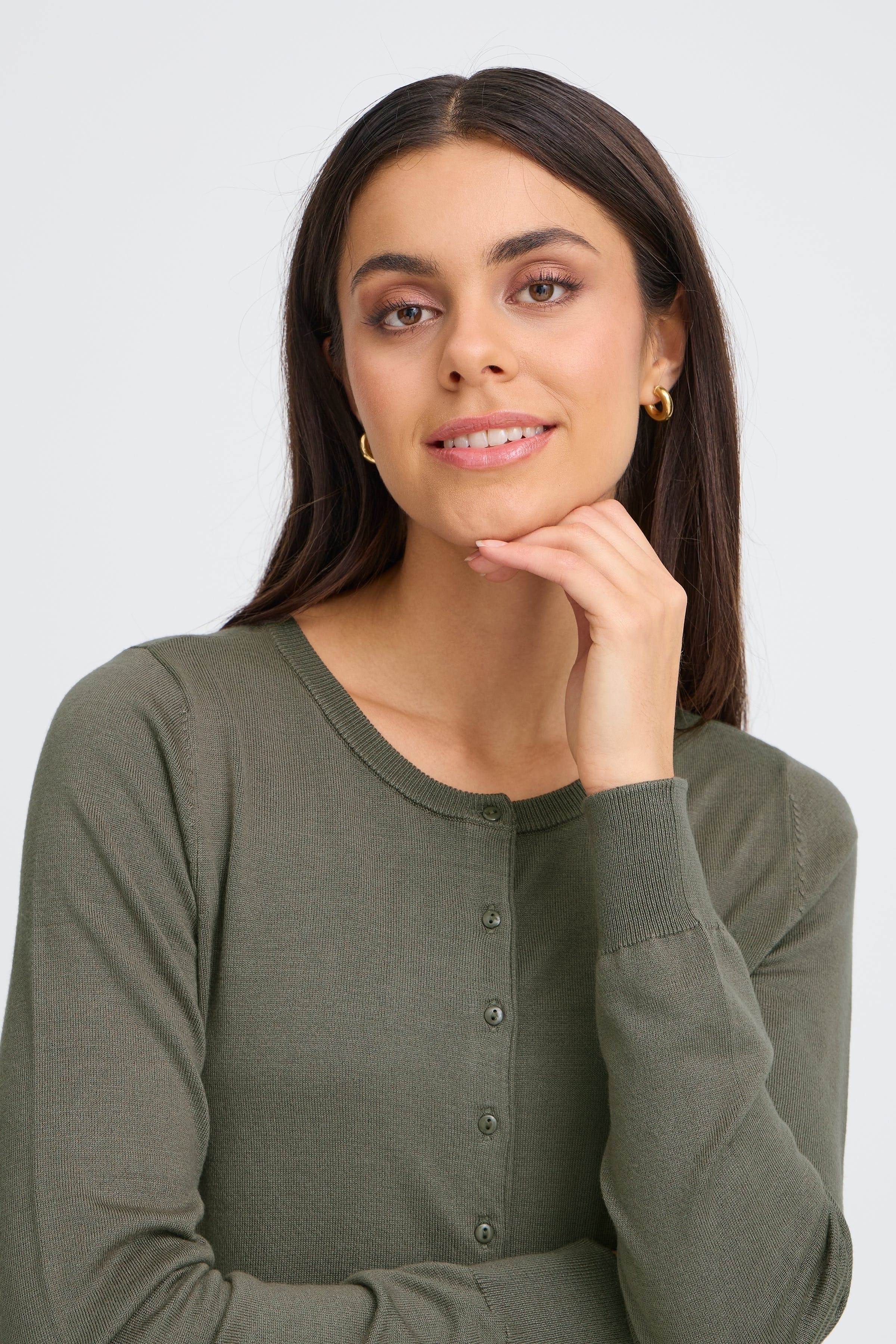 FRZUBASIC Cardigan LOOKBOOK DETAIL 20604187-180516