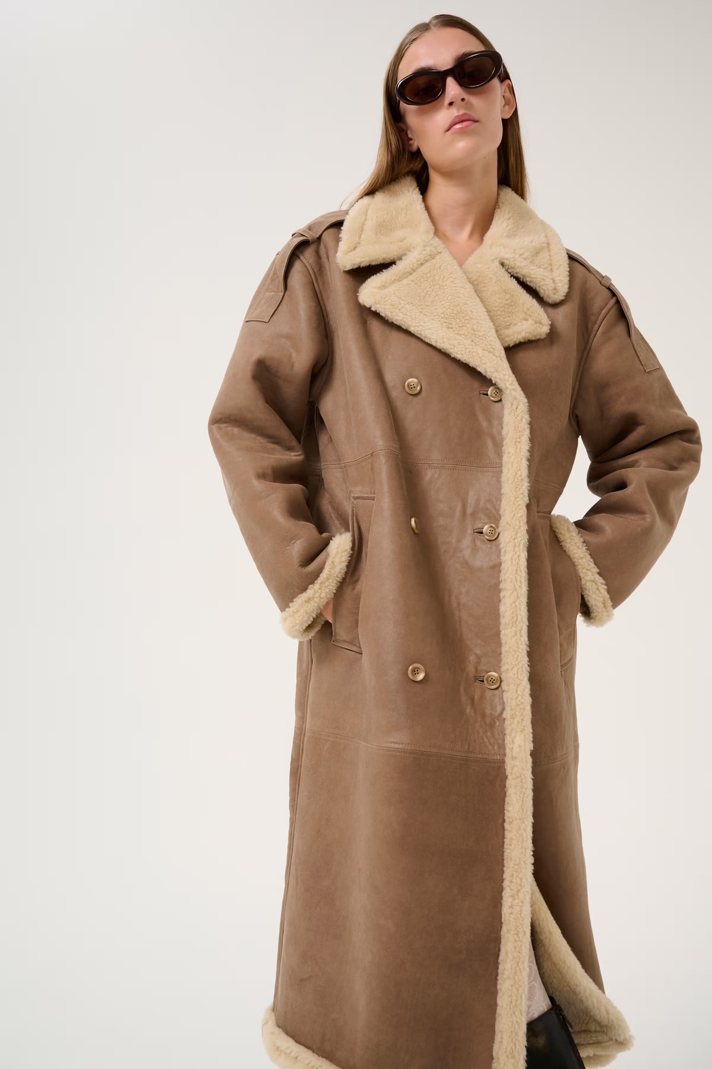 KBReio Läderkappa LOOKBOOK DETAIL 10105274-190809