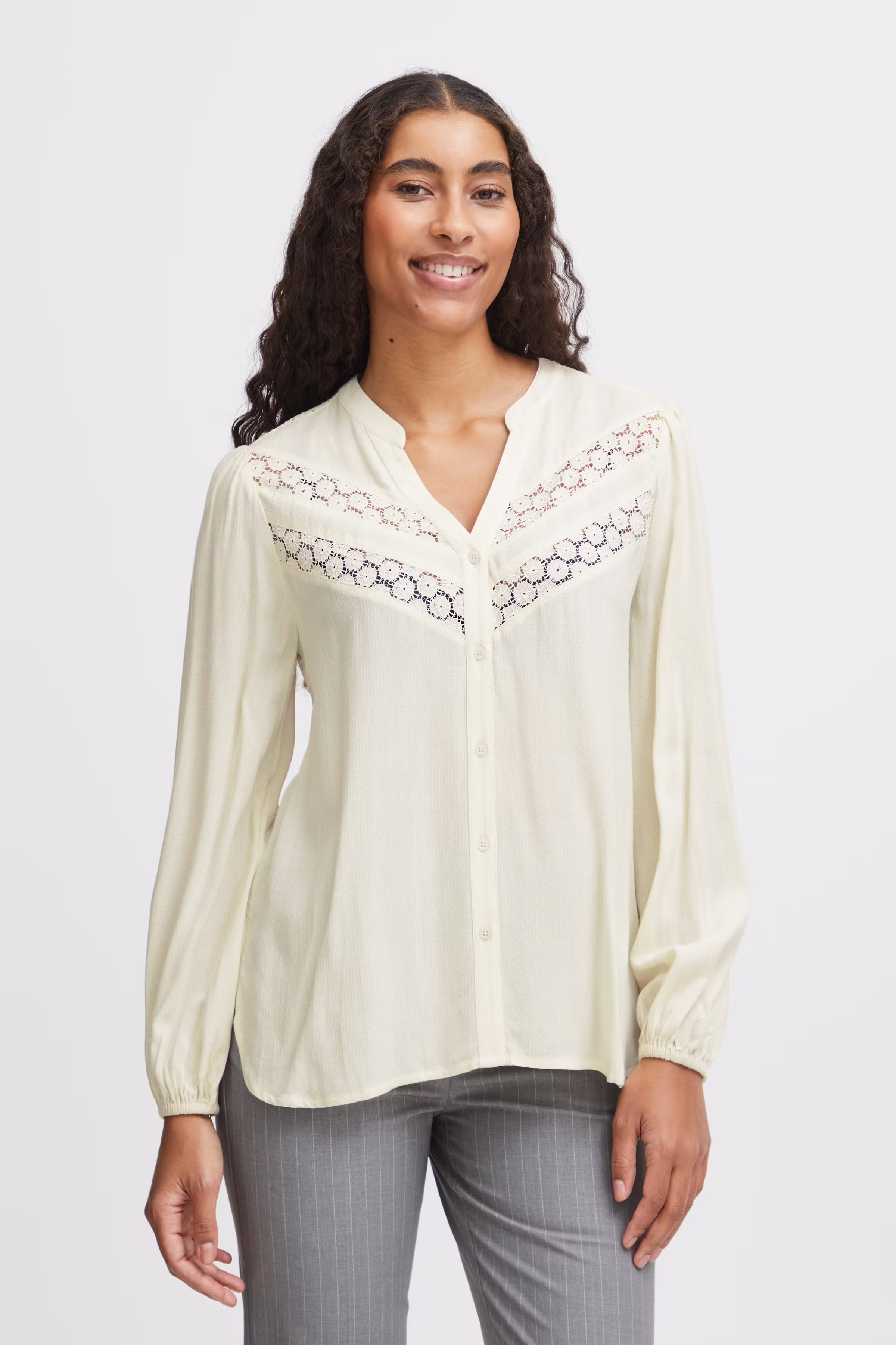 BYHABINE Skjorte LOOKBOOK FRONT 20814307-130905