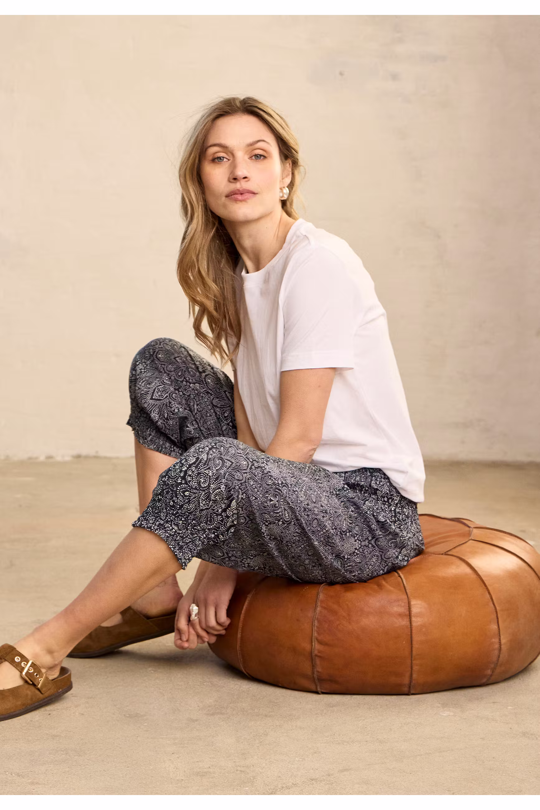 PZJILL Wide Capri Broek LOCATION NONE 50200339-200262