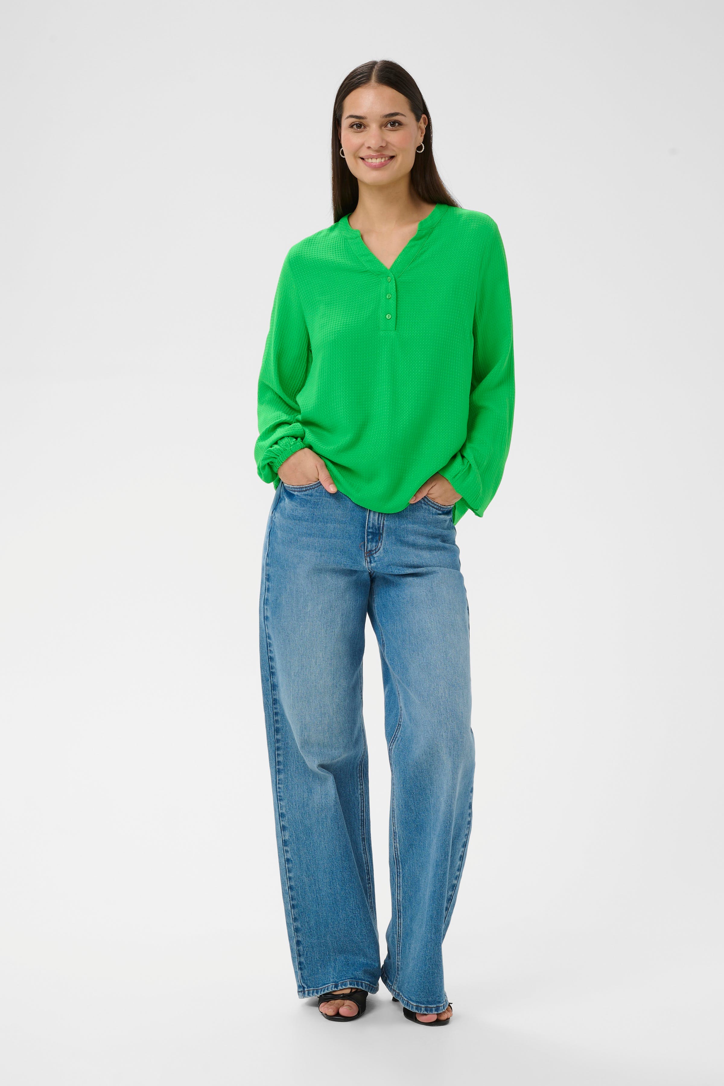 KAmathilde Bluse LOOKBOOK FRONT 10509471-155534