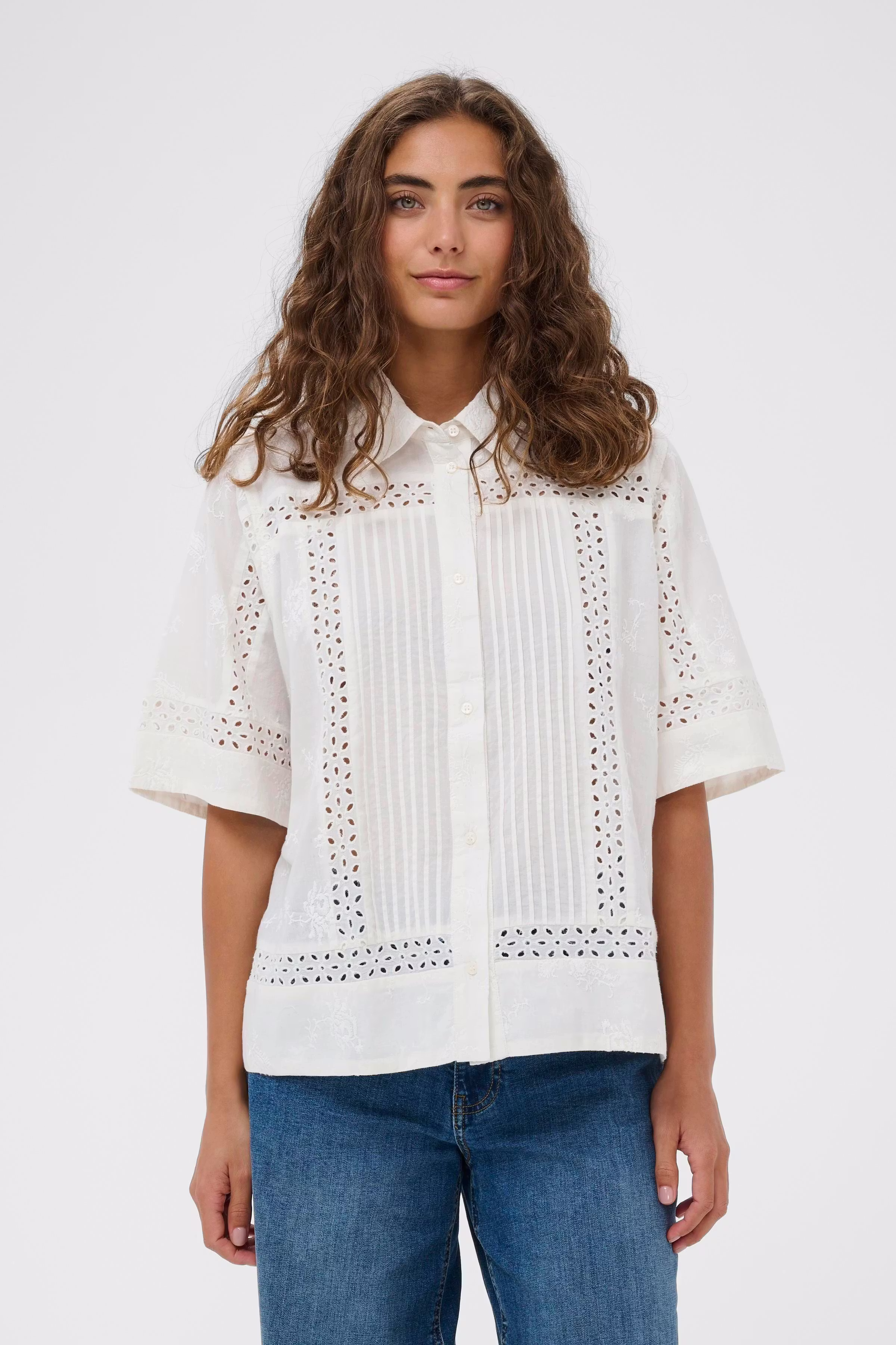 CUsissa Hemd mit Stickerei LOOKBOOK FRONT 50112777-500013