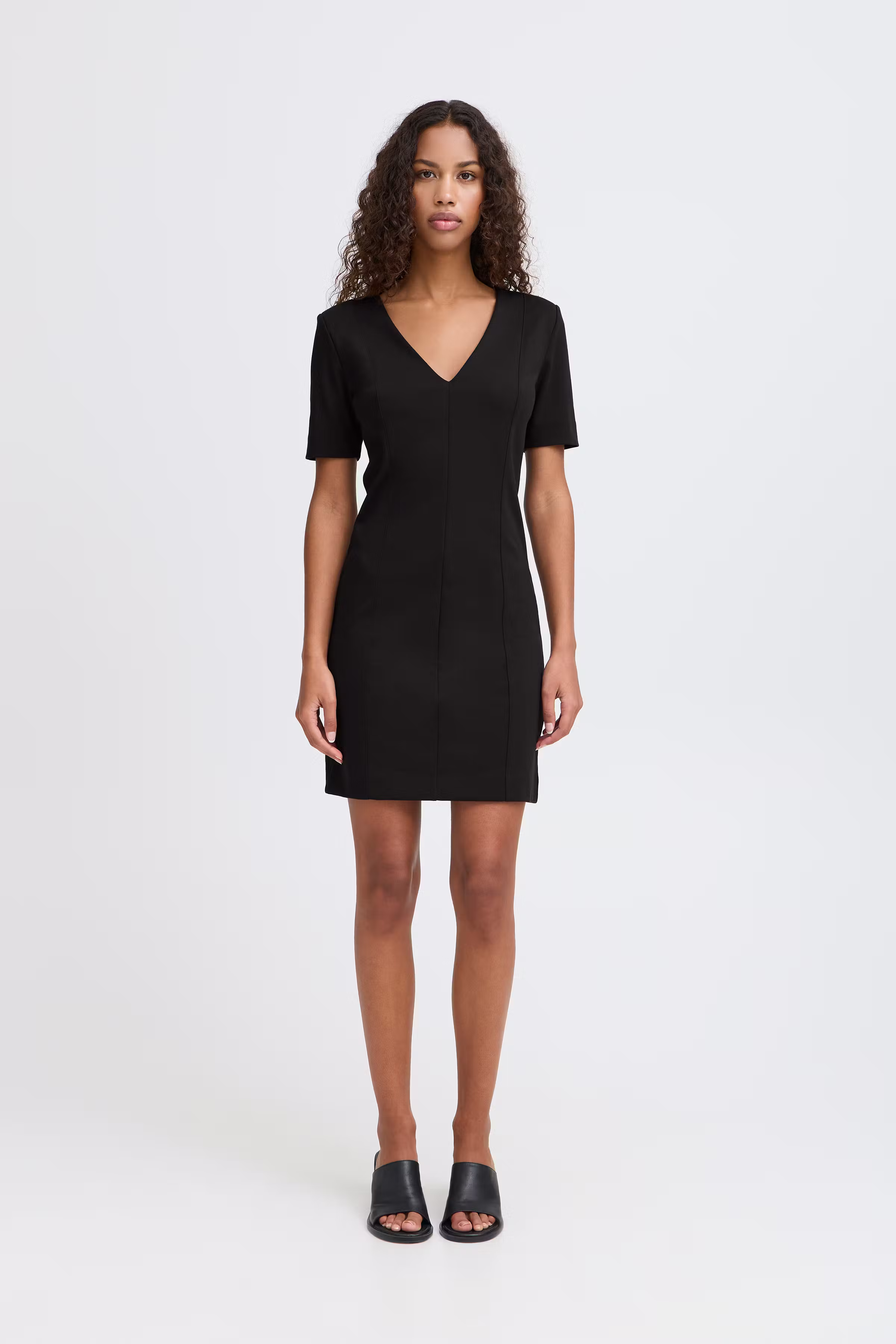 IHKALA DR1 Jersey kjole LOOKBOOK FRONT 20122811-194008