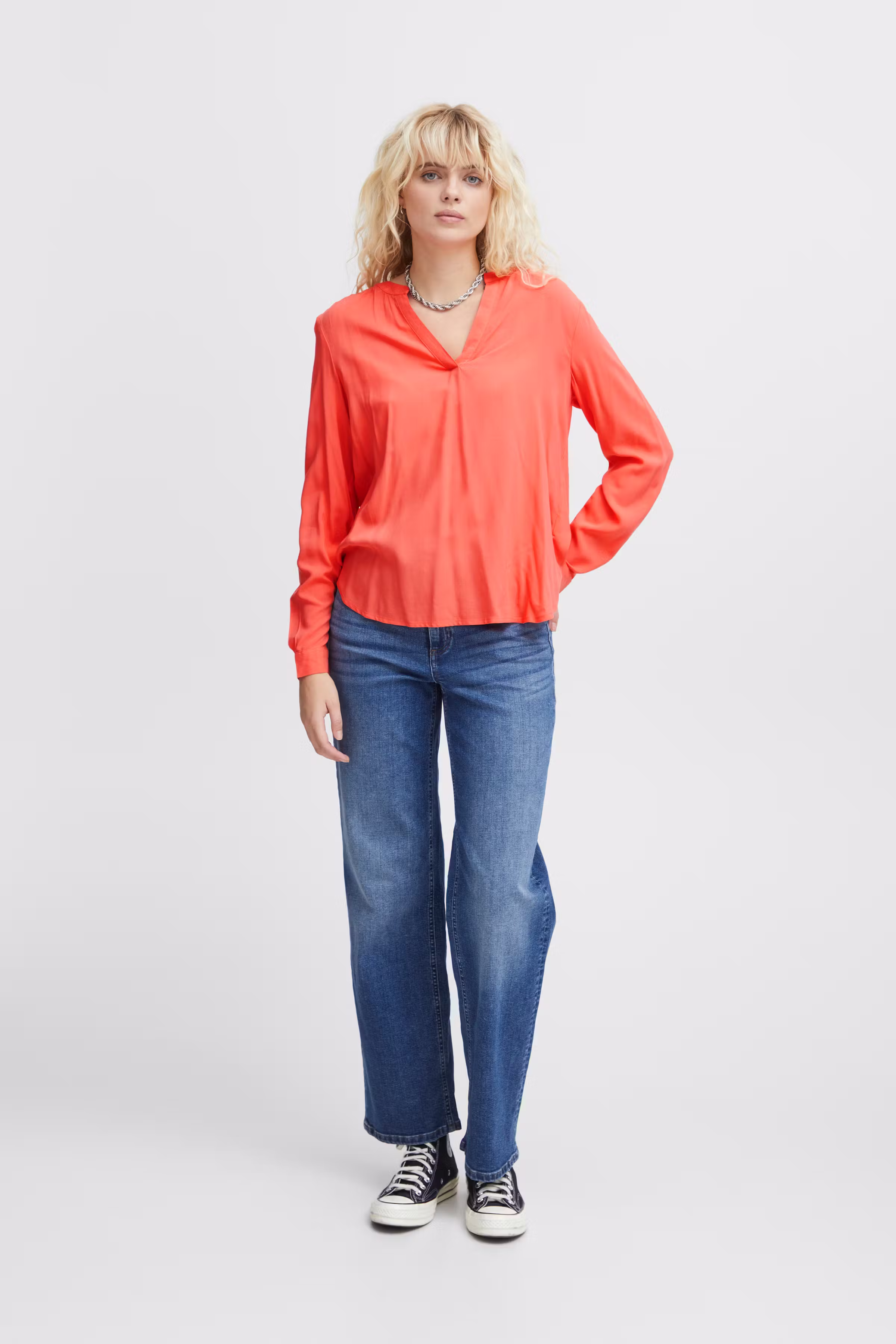 IHMAIN Blouse LOOKBOOK FRONT 20114753-171656