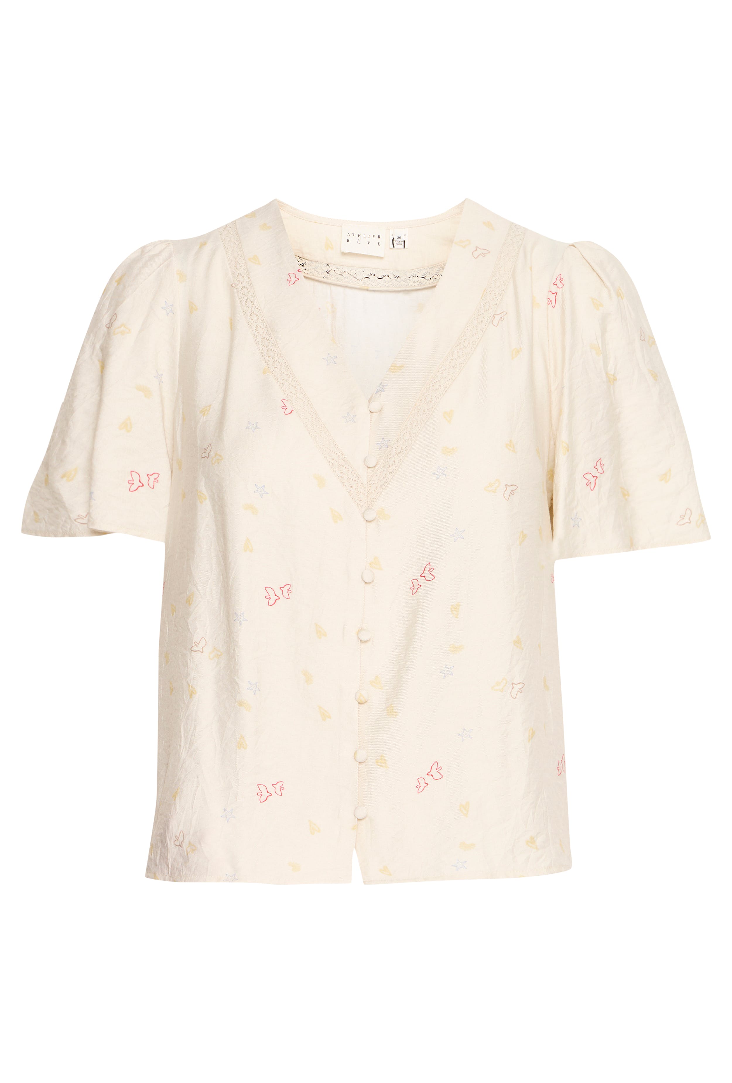 IRZONNA Kortærmet skjorte PACK FRONT 20123008-130905