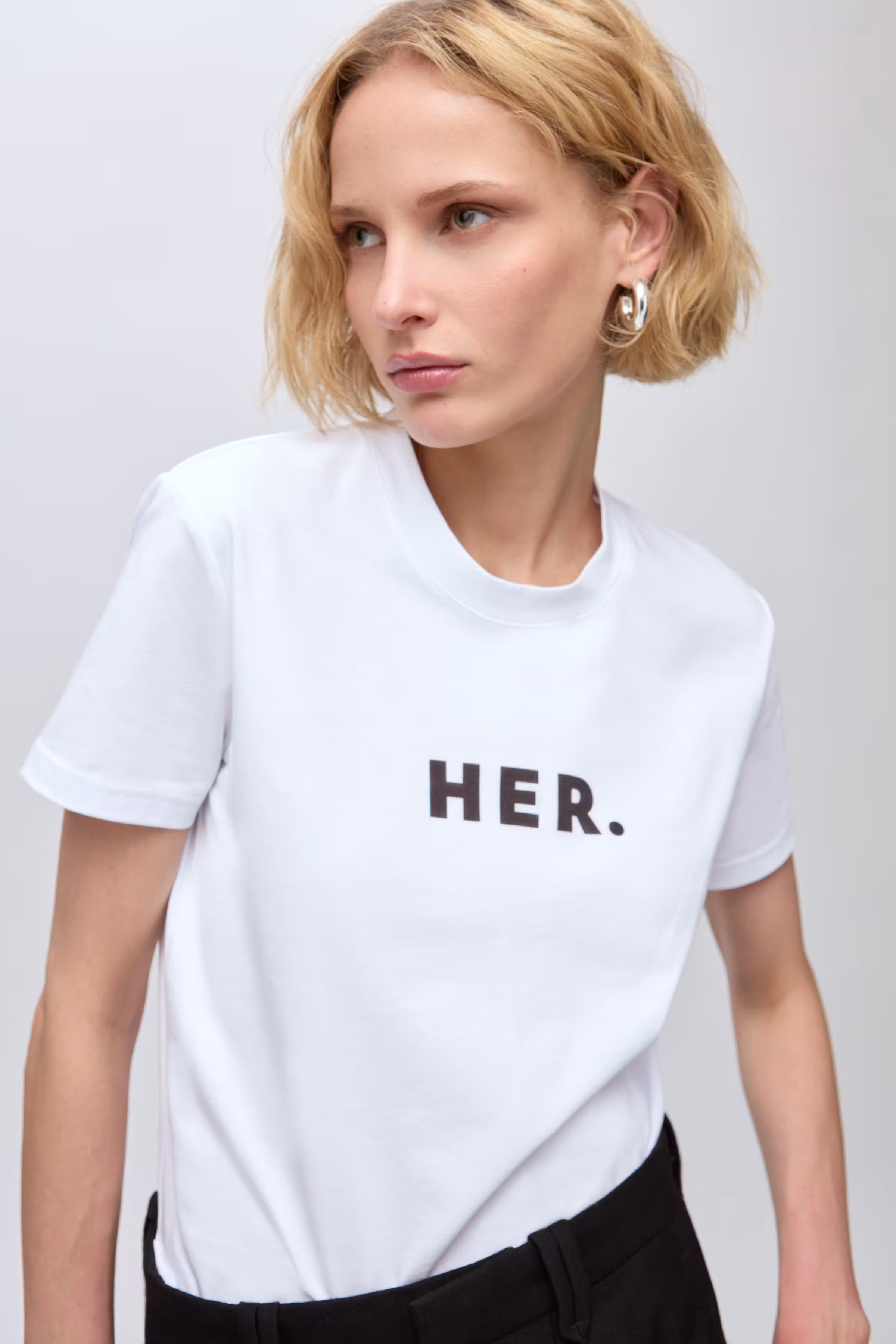 IOFenix T-shirt LOOKBOOK DETAIL 30600108-WH001