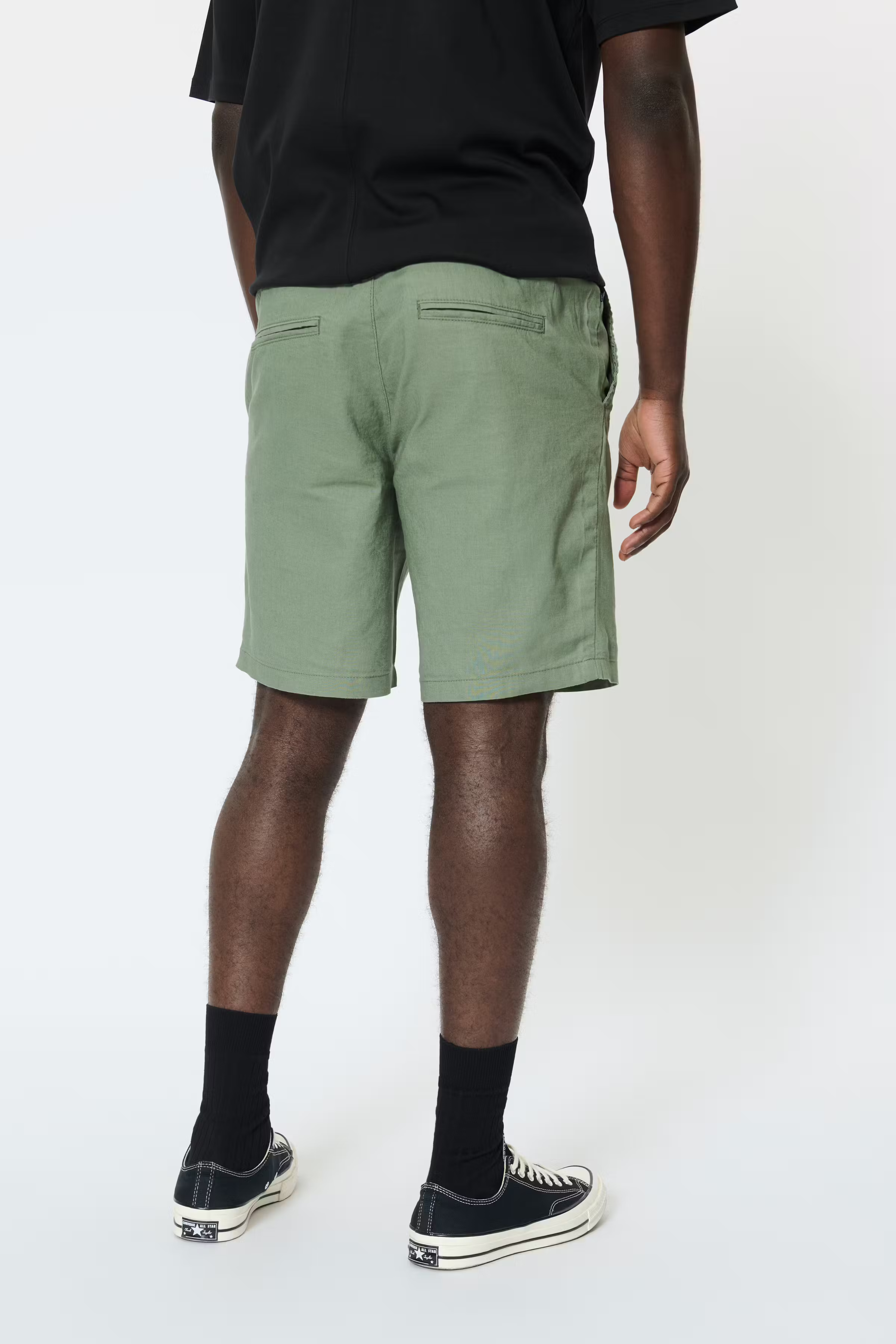 MAbarton linen shorts LOOKBOOK BACK 30206032-176212