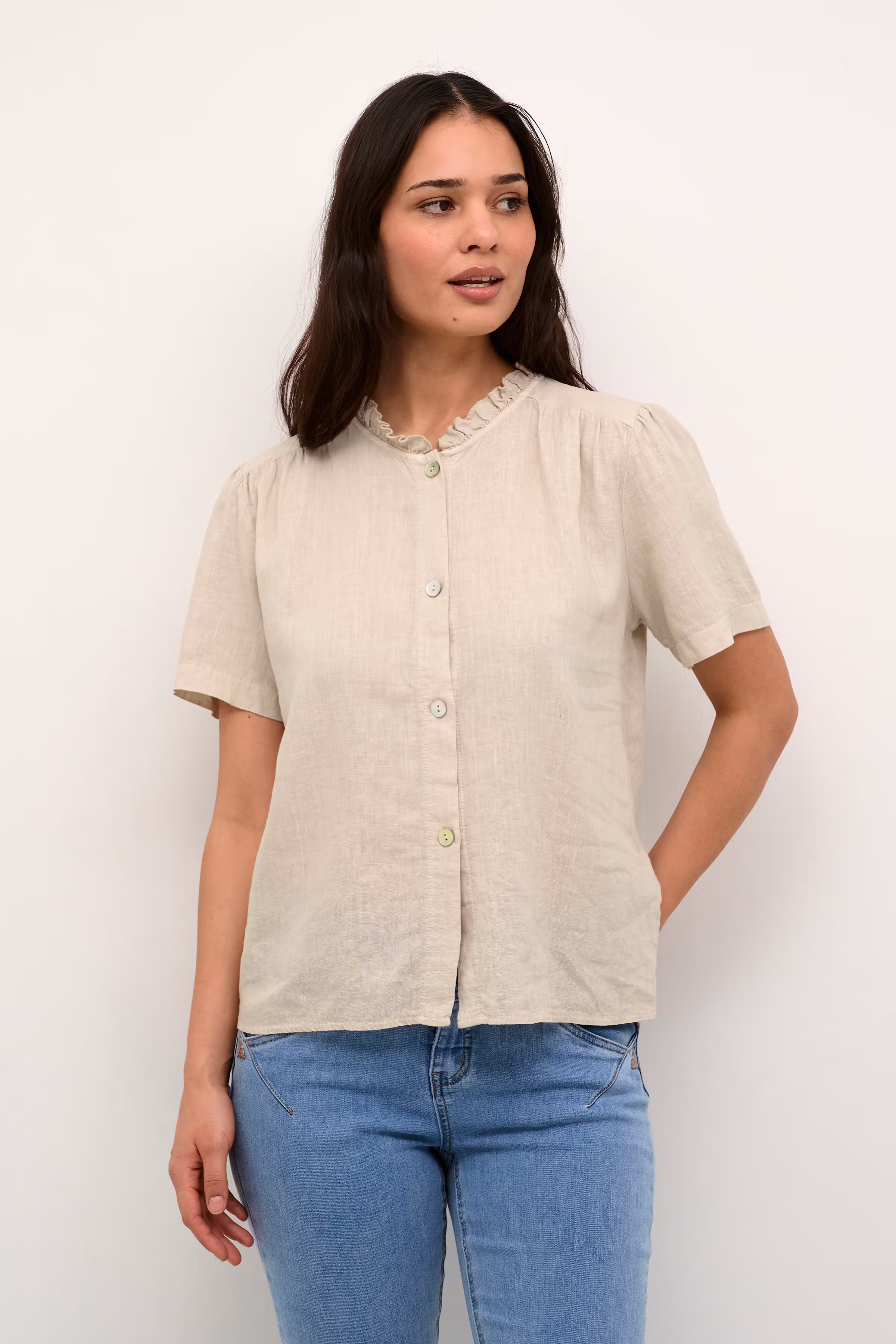 CRMellis Linen blouse LOOKBOOK FRONT 10613194-104537