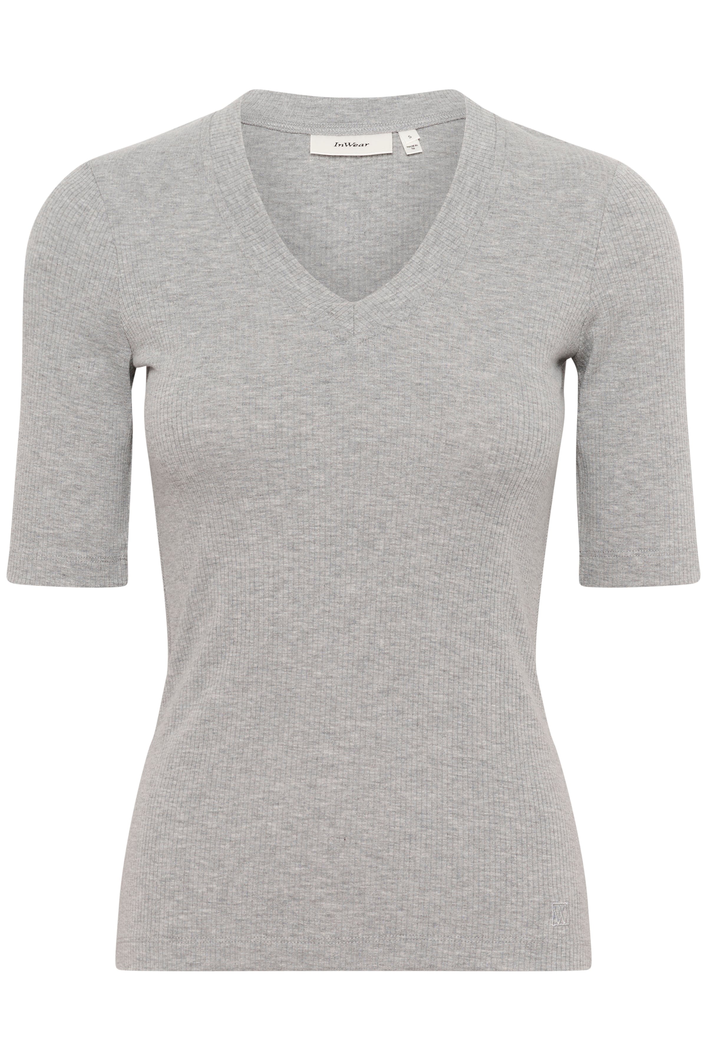 DagnaIW Melange V T-shirt PACK FRONT 30106865-300597