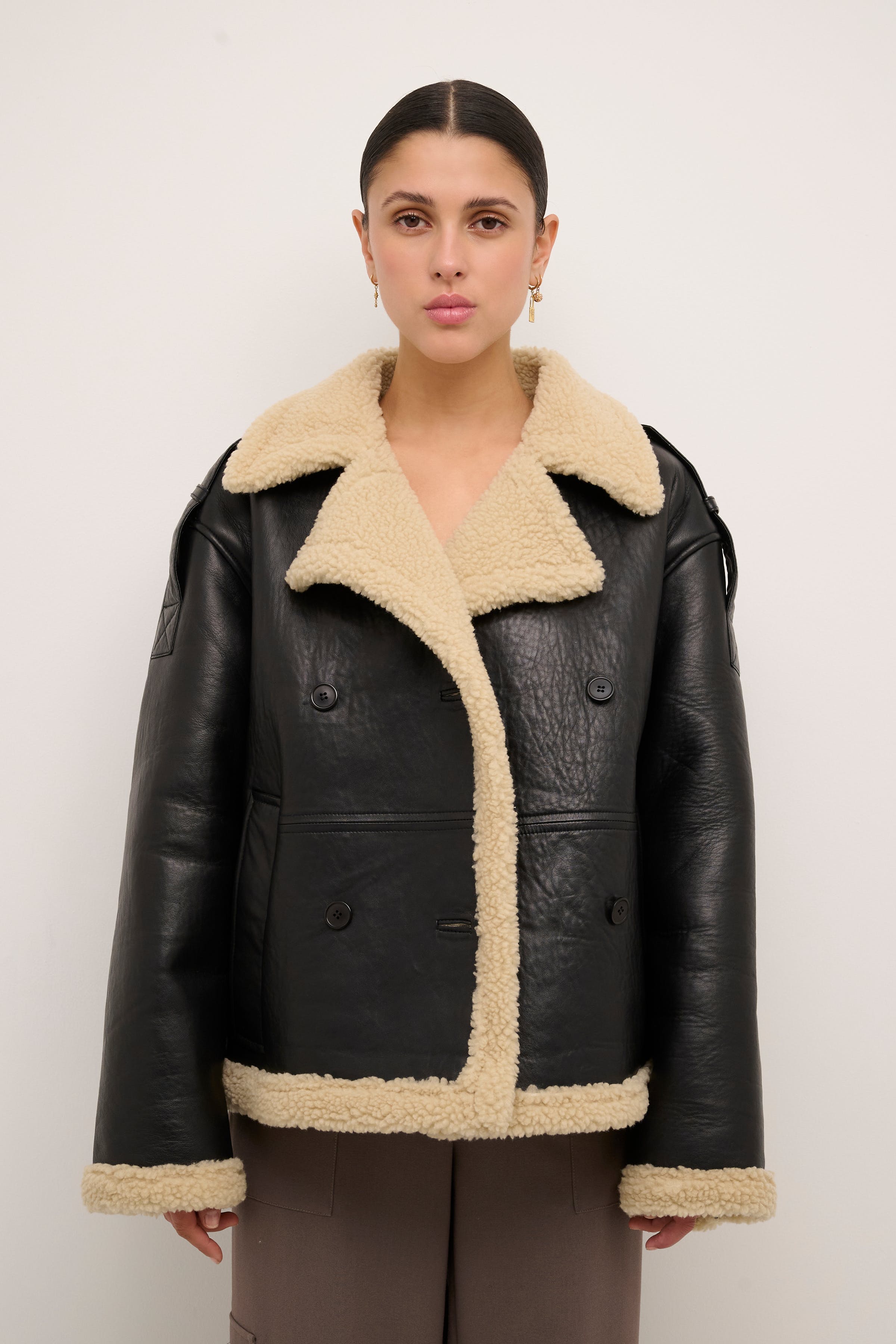 KleoKB Skinnjakke LOOKBOOK FRONT 10104515-194008