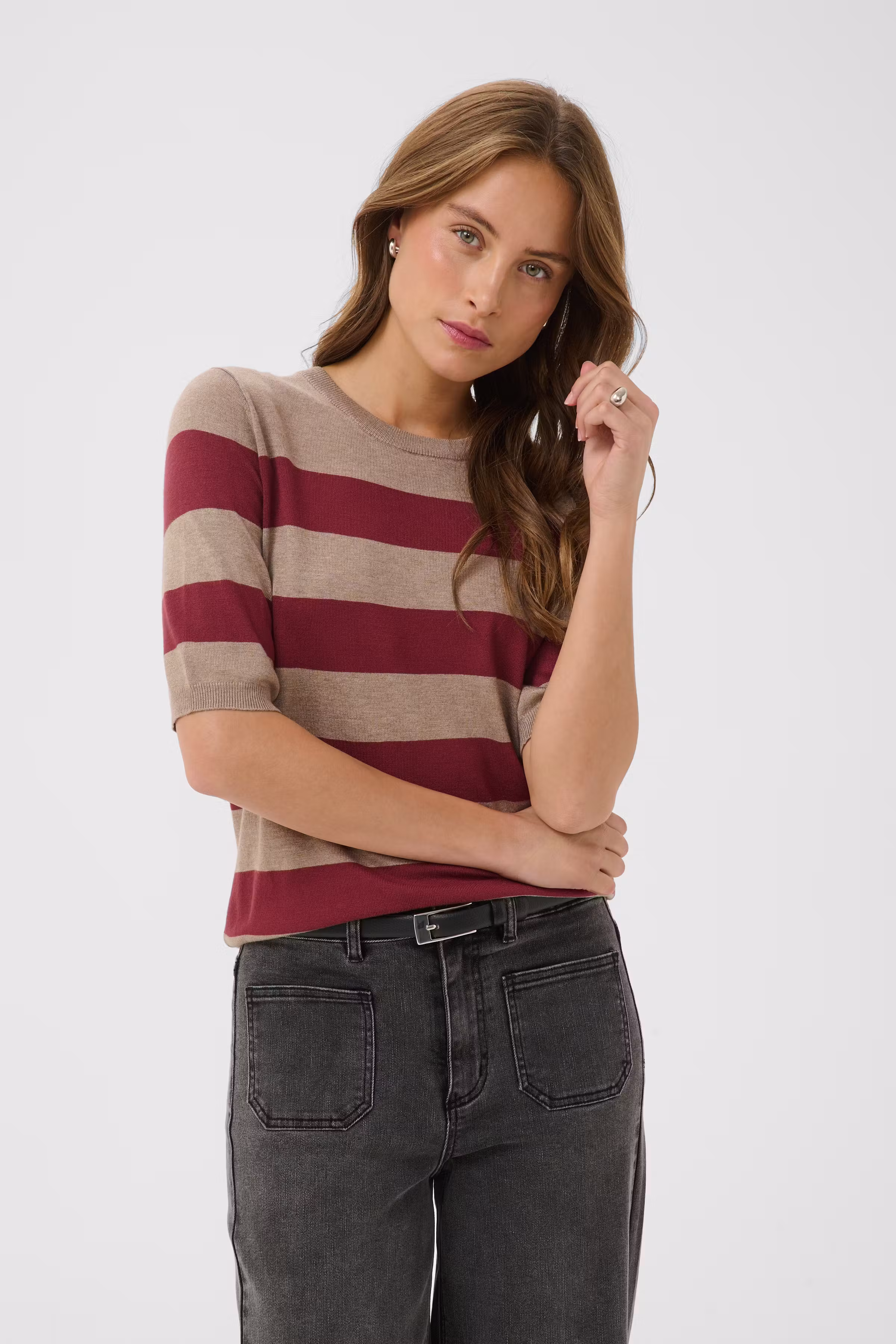 KAlizza Gestreiftes Pullover LOOKBOOK FRONT 10508410-1000644