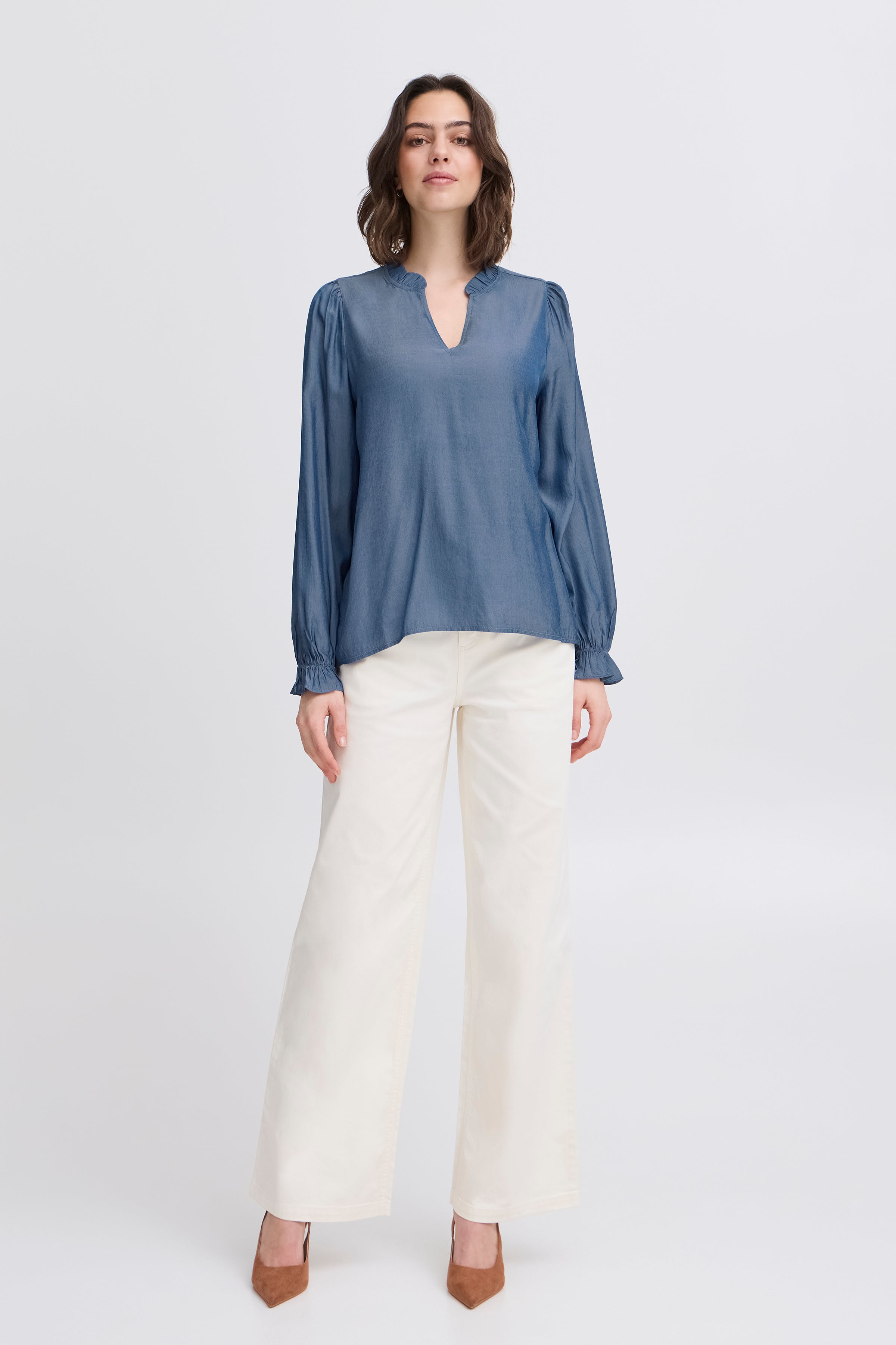 FRDIANA BL 1 Långärmad blus LOOKBOOK FRONT 20615564-1939231