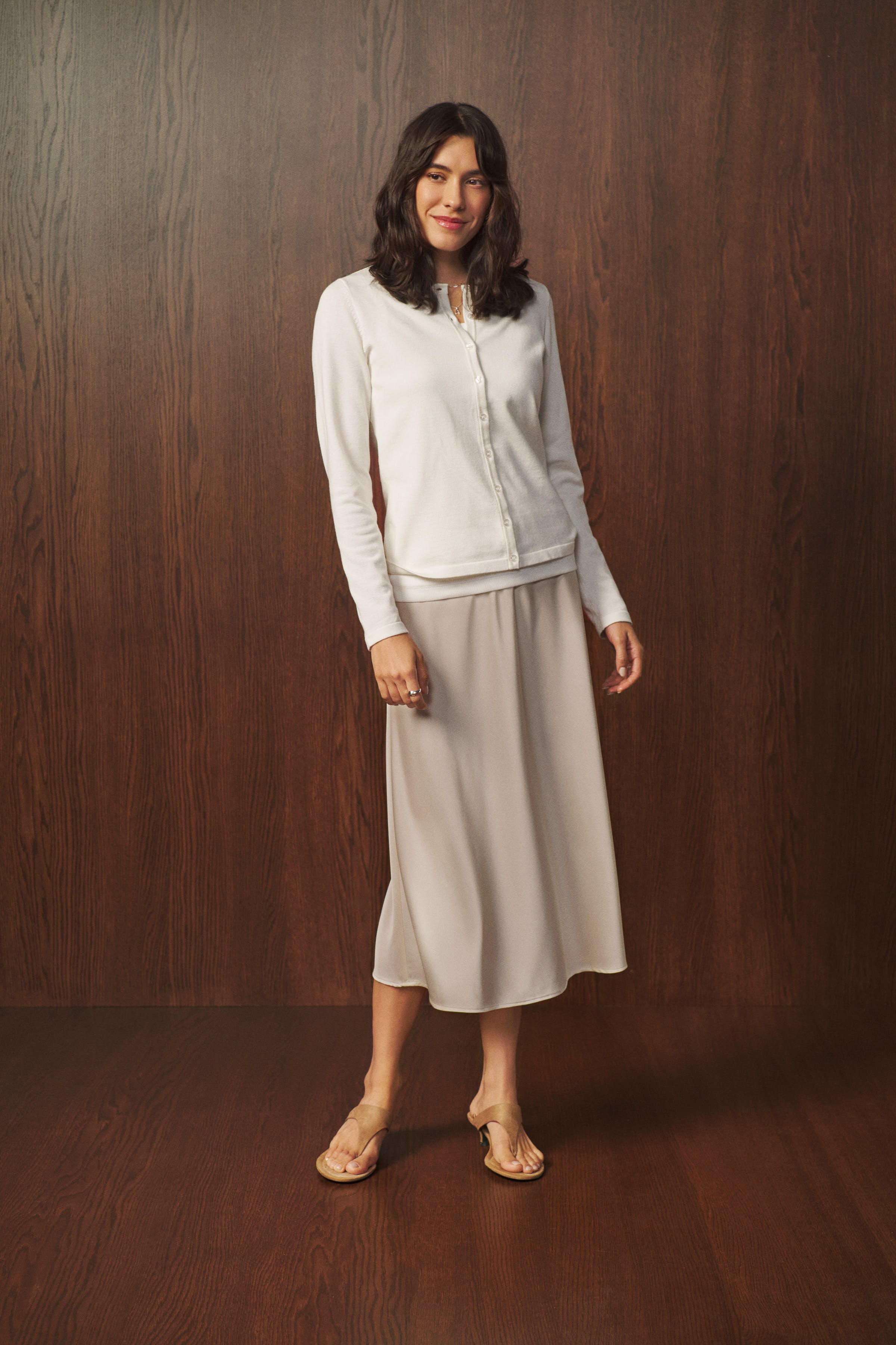 MilaSZ R-Neck Cardigan LOCATION NONE 30500005-110605