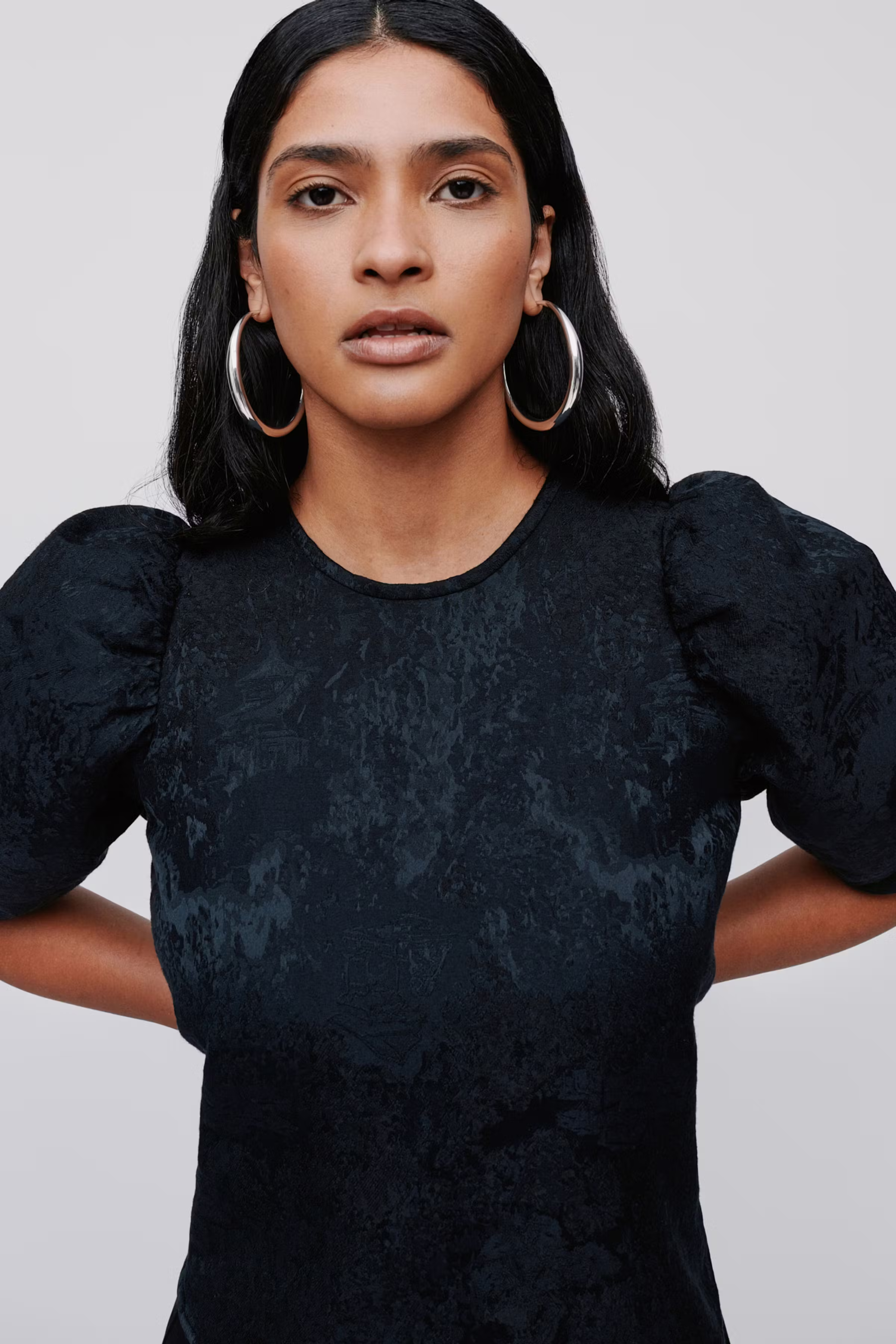 ELISABETH Blouse LOOKBOOK FRONT 30600481-BK999