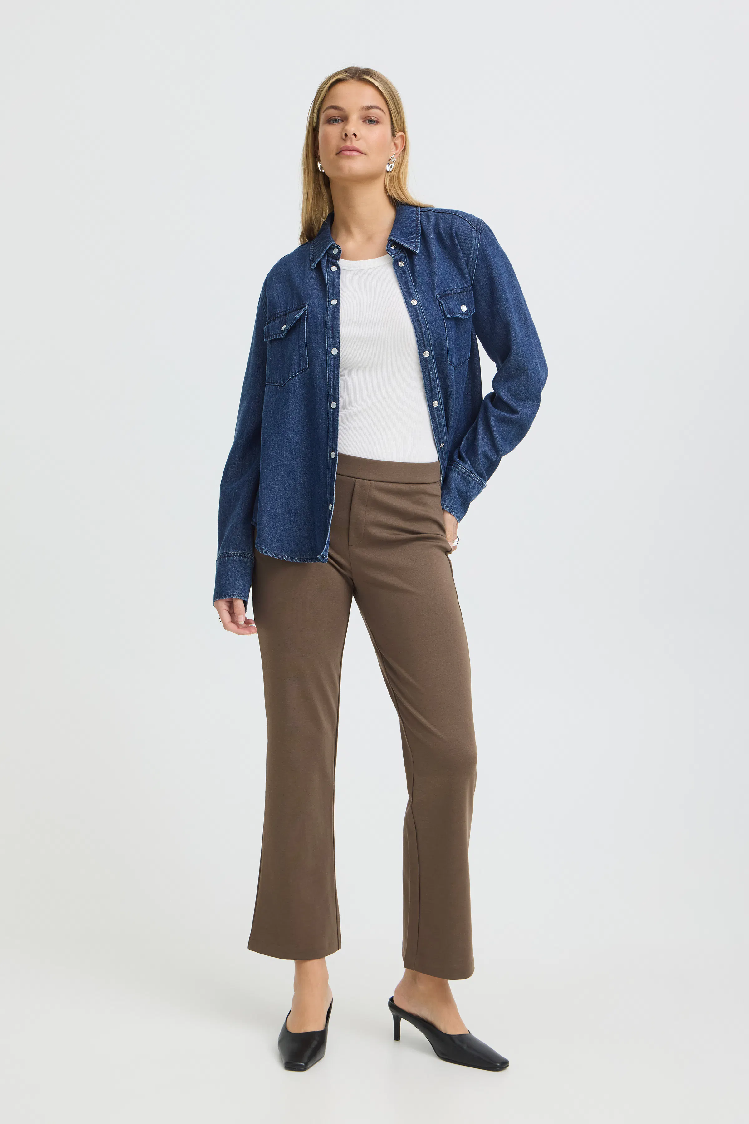FRBLAZER Bukser LOOKBOOK FRONT 20611825-190916