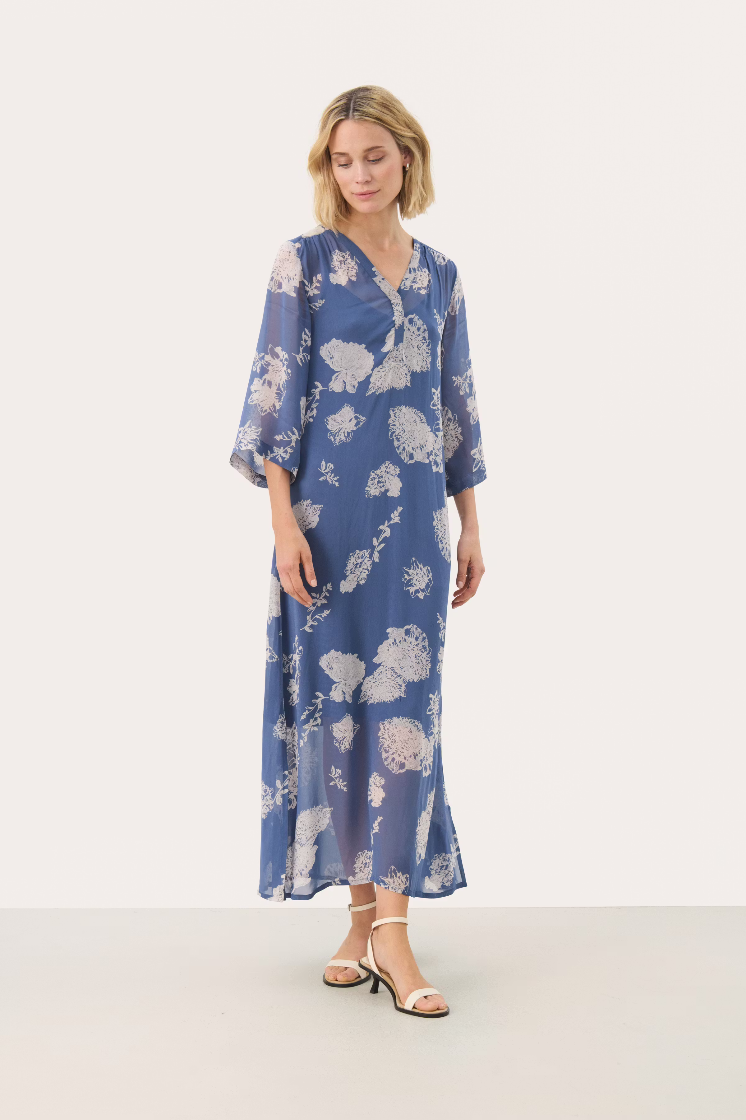 BeritPW Long dress LOOKBOOK FRONT 30307831-304177