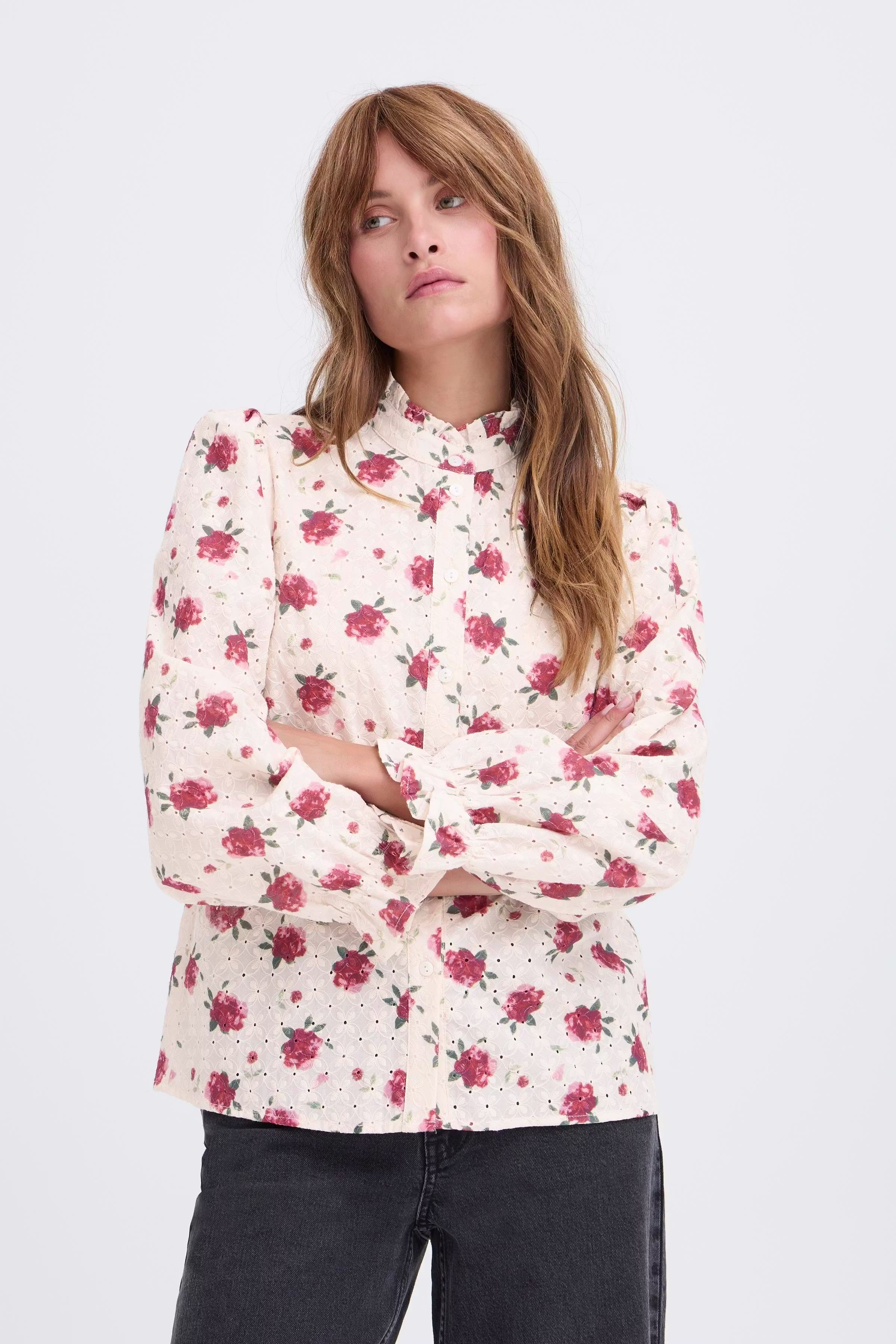 PZWILLA Skjorte LOOKBOOK FRONT 50210035-900001433