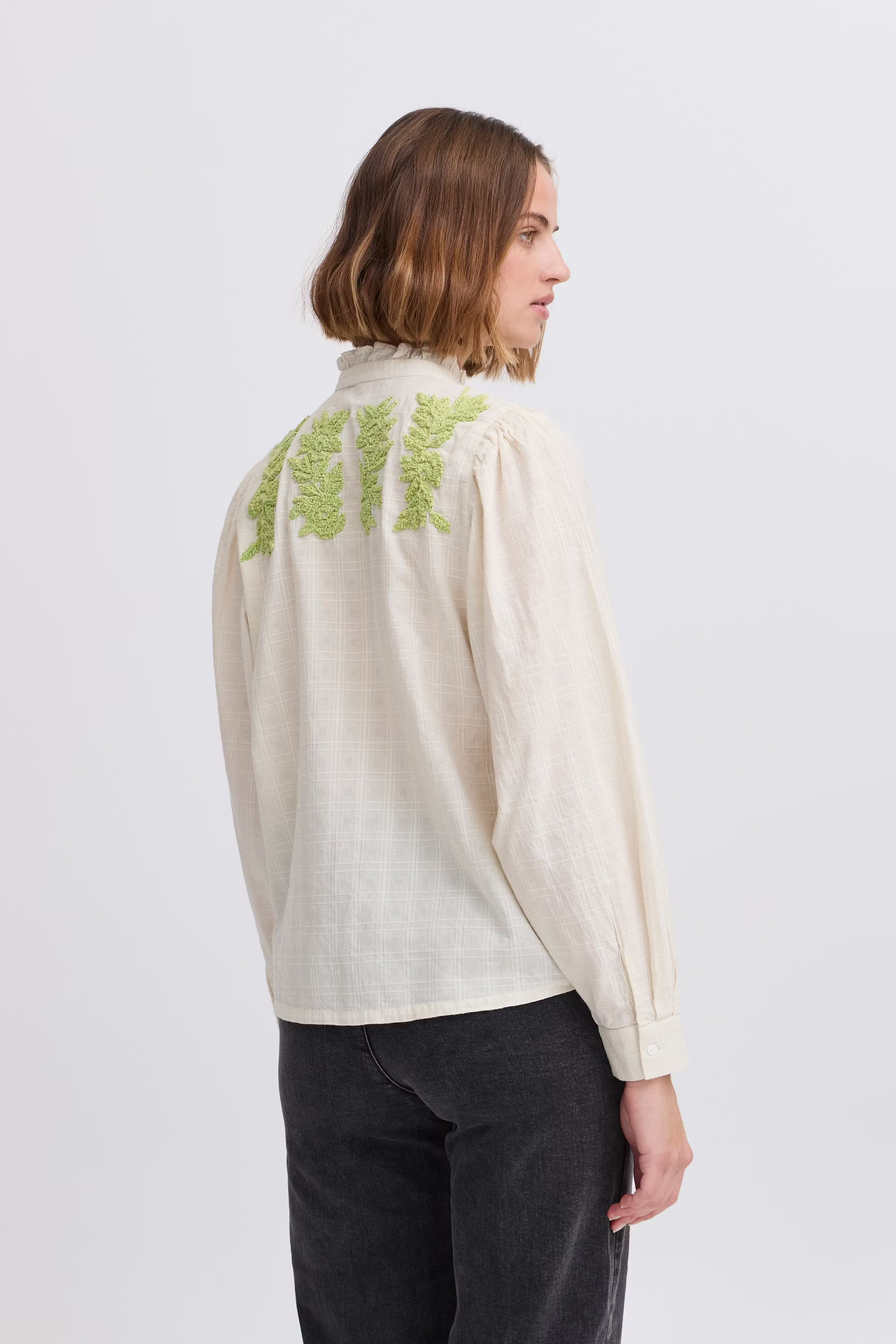 IRSANNA Overhemd met lang mouwen LOOKBOOK BACK 20122037-130905