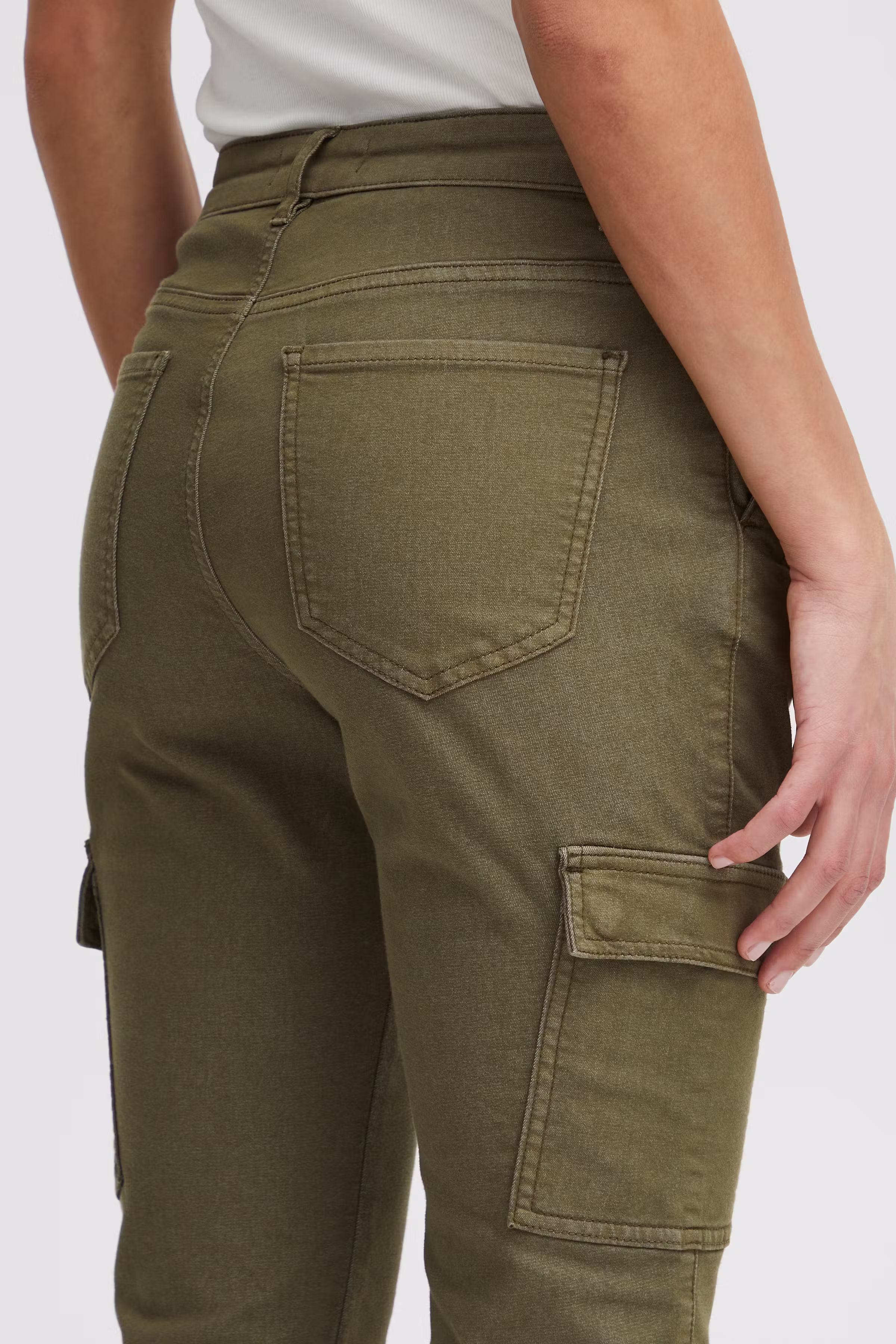 PZROSITA High Waist Bukser LOOKBOOK DETAIL 50207391-190510