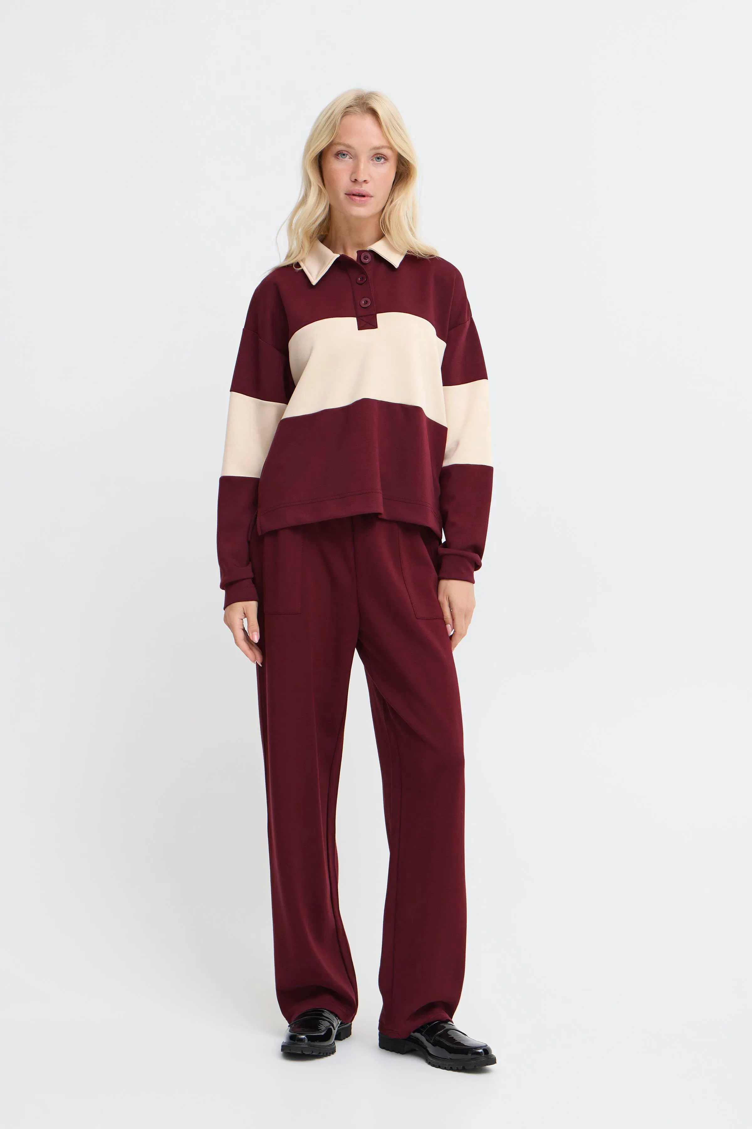BYPUSTI Sweatshirt LOOKBOOK FRONT 20818054-191627