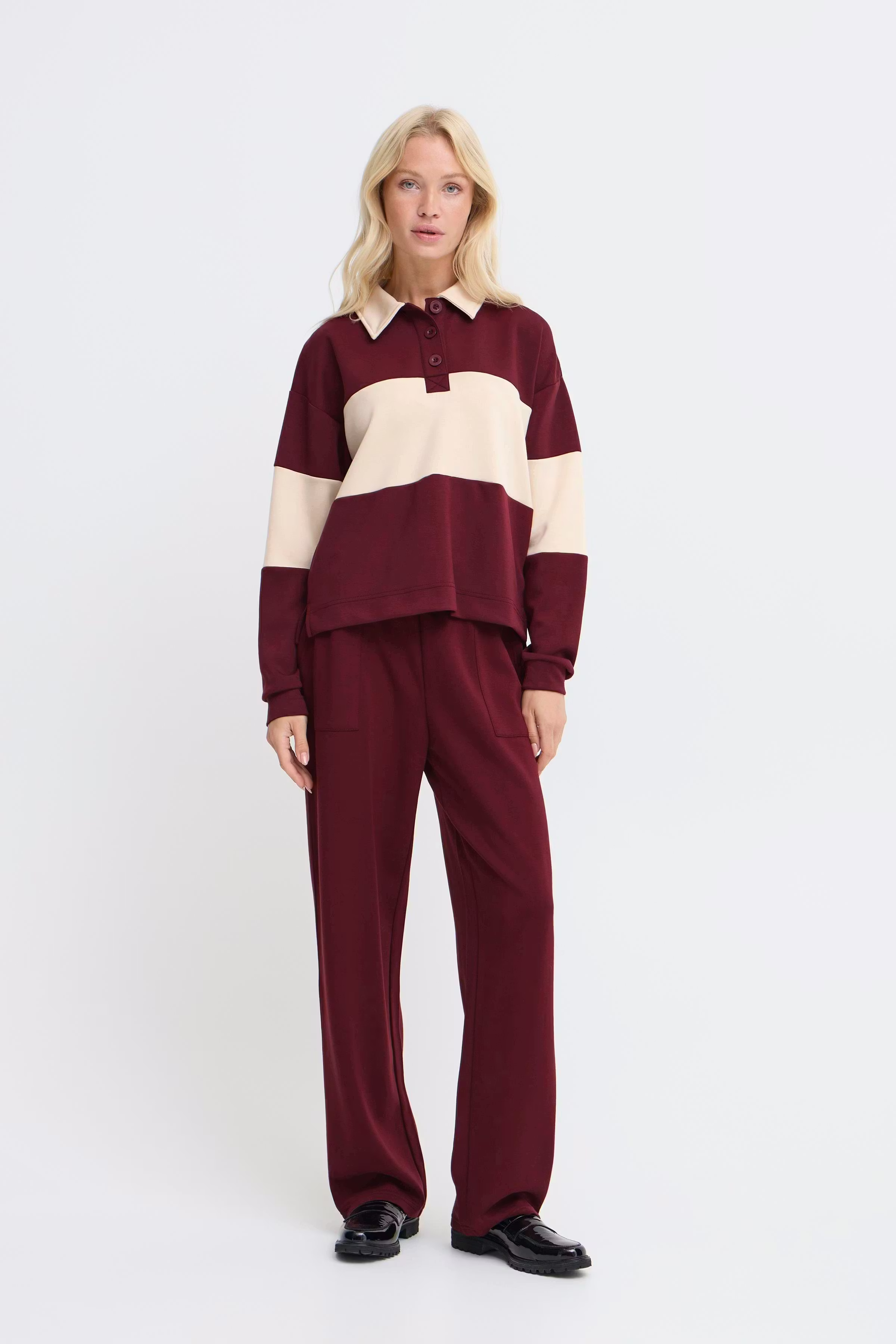 BYPUSTI Sweatshirt LOOKBOOK FRONT 20818054-191627