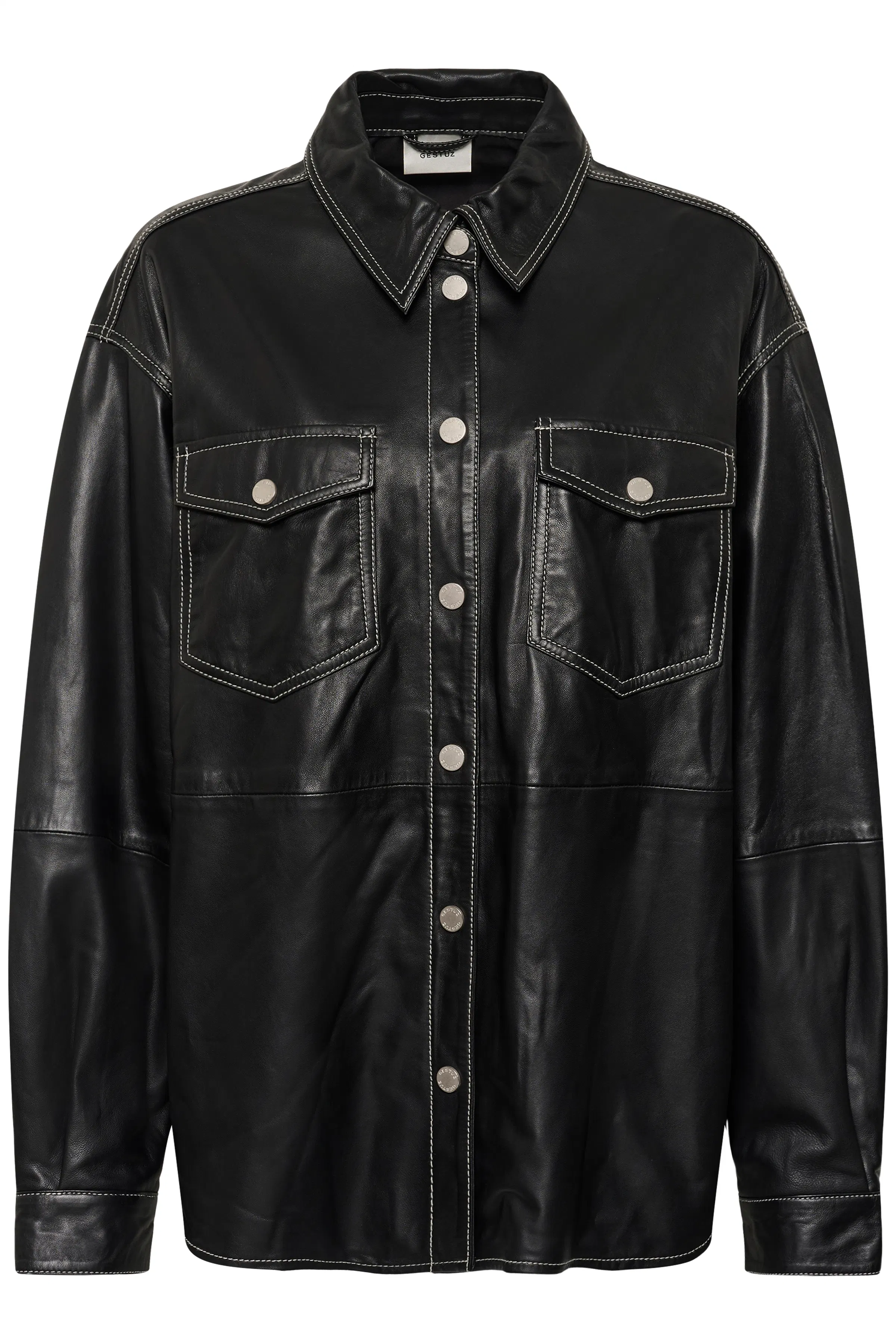 GZmargo Leather shirt PACK FRONT 10910862-100017