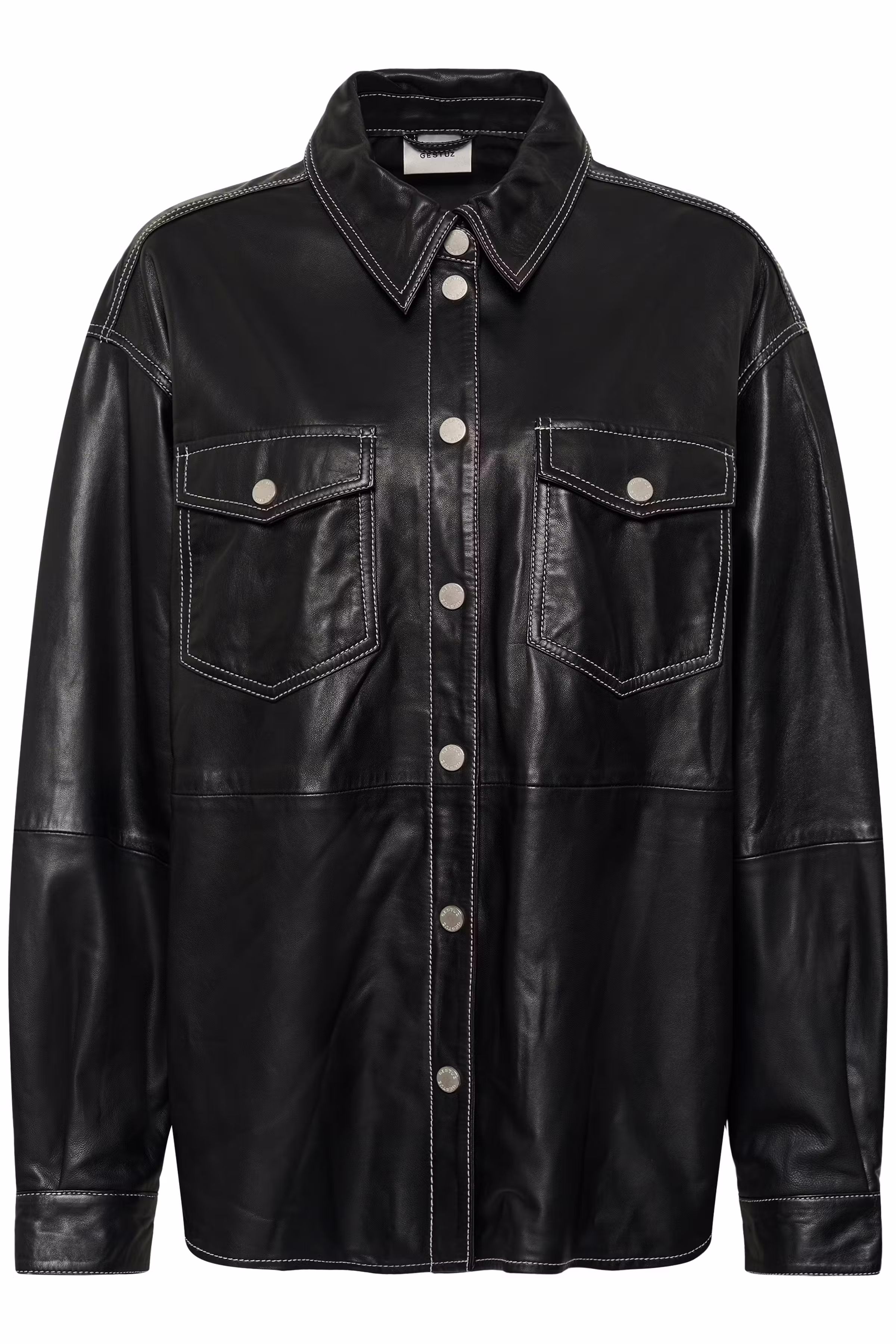 GZmargo Læderskjorte PACK FRONT 10910862-100017