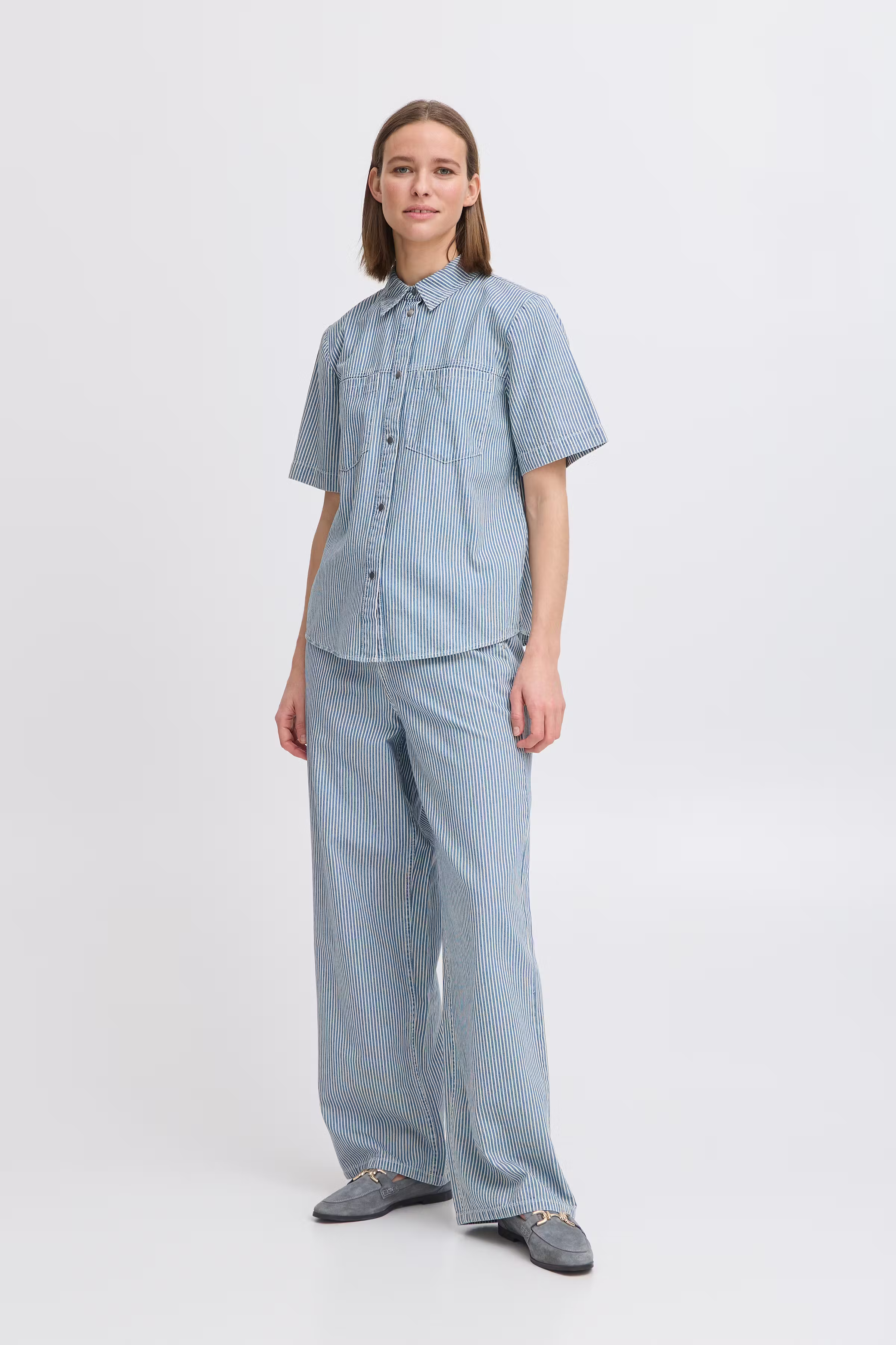 BYLARO Bukser LOOKBOOK FRONT 20816762-204781
