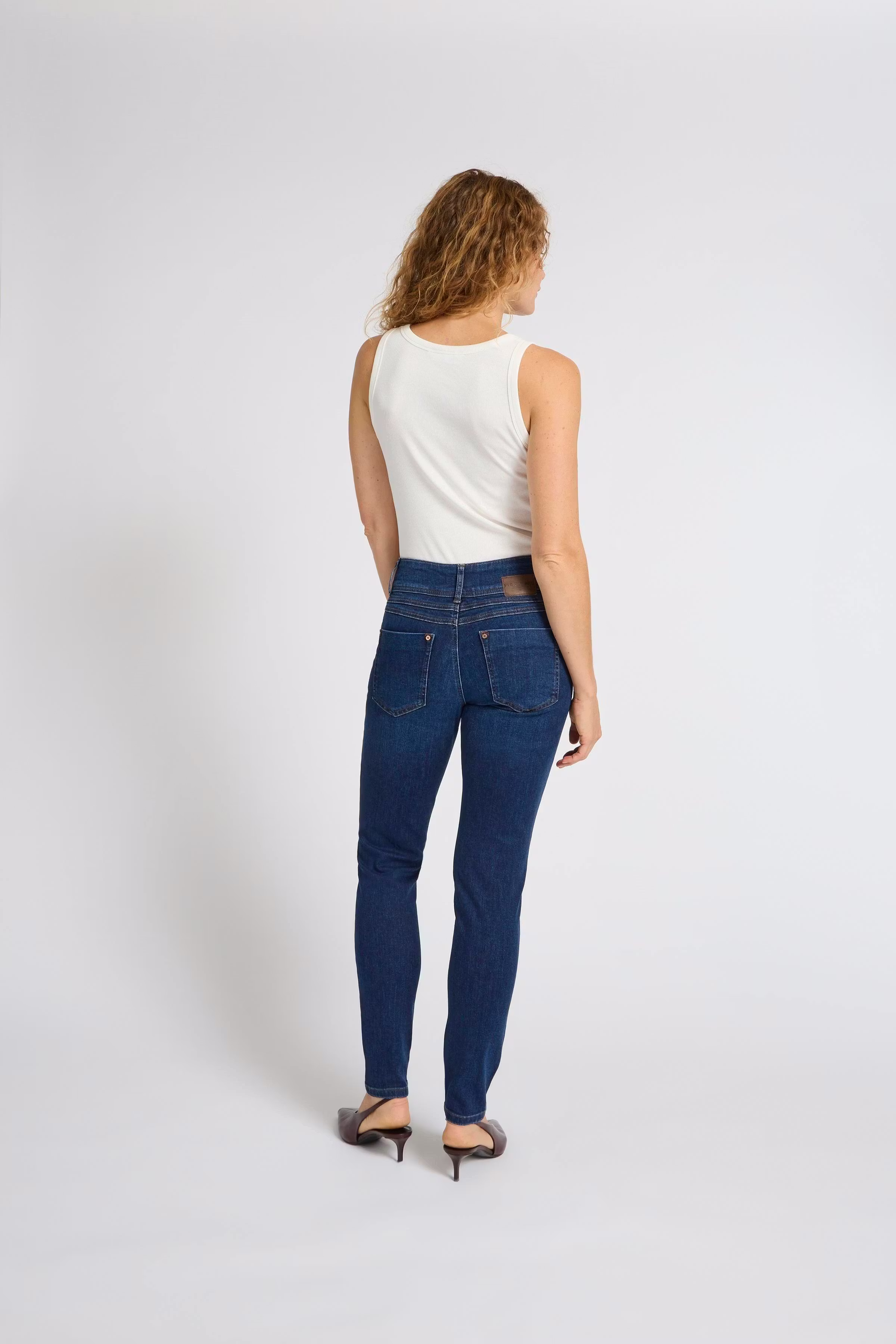 PZSUZY HW Curved Jeans Skinny Leg LOCATION NONE 50205549-200002