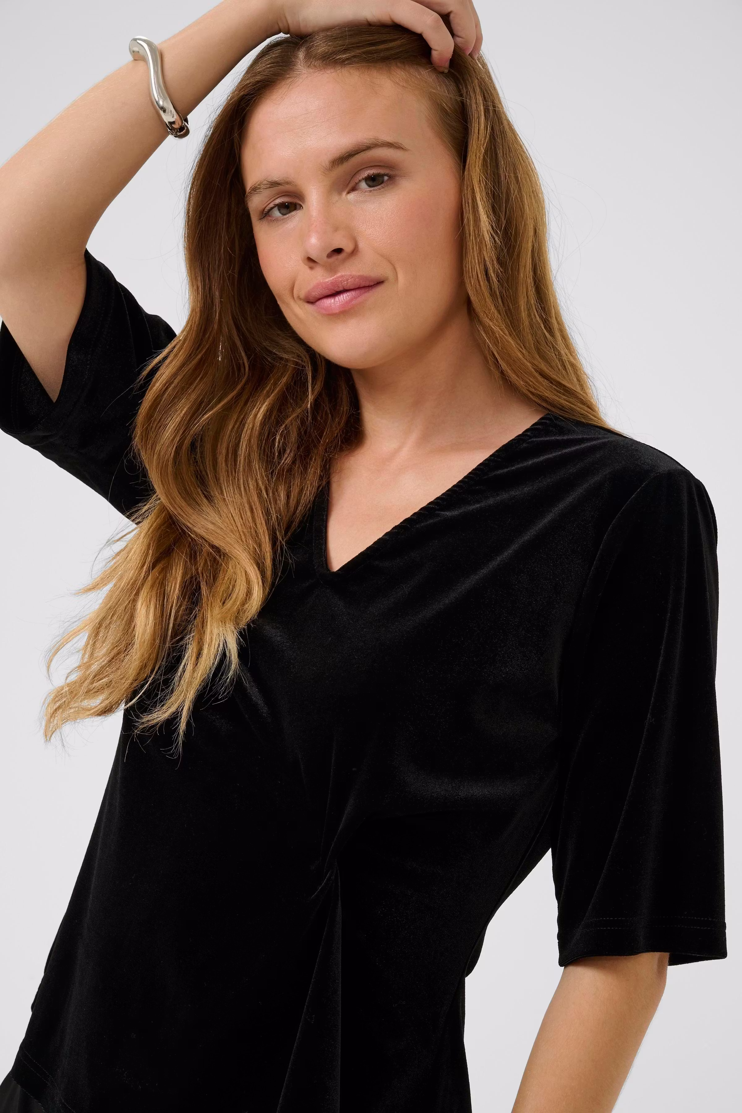 CUzoe velourblus LOOKBOOK DETAIL 50112496-500012