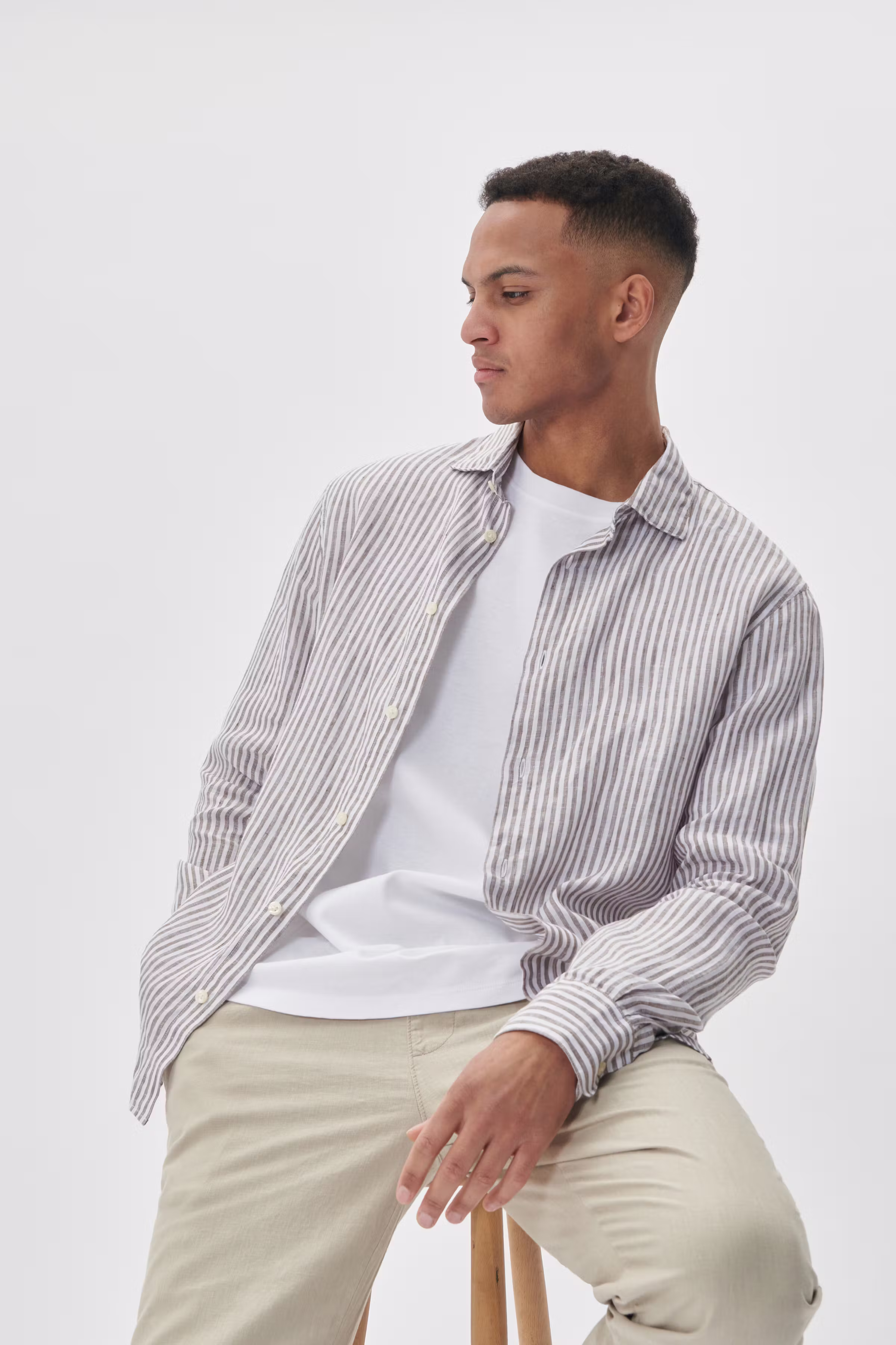 MAmarc Linen Shirt LOCATION NONE 30207239-181112