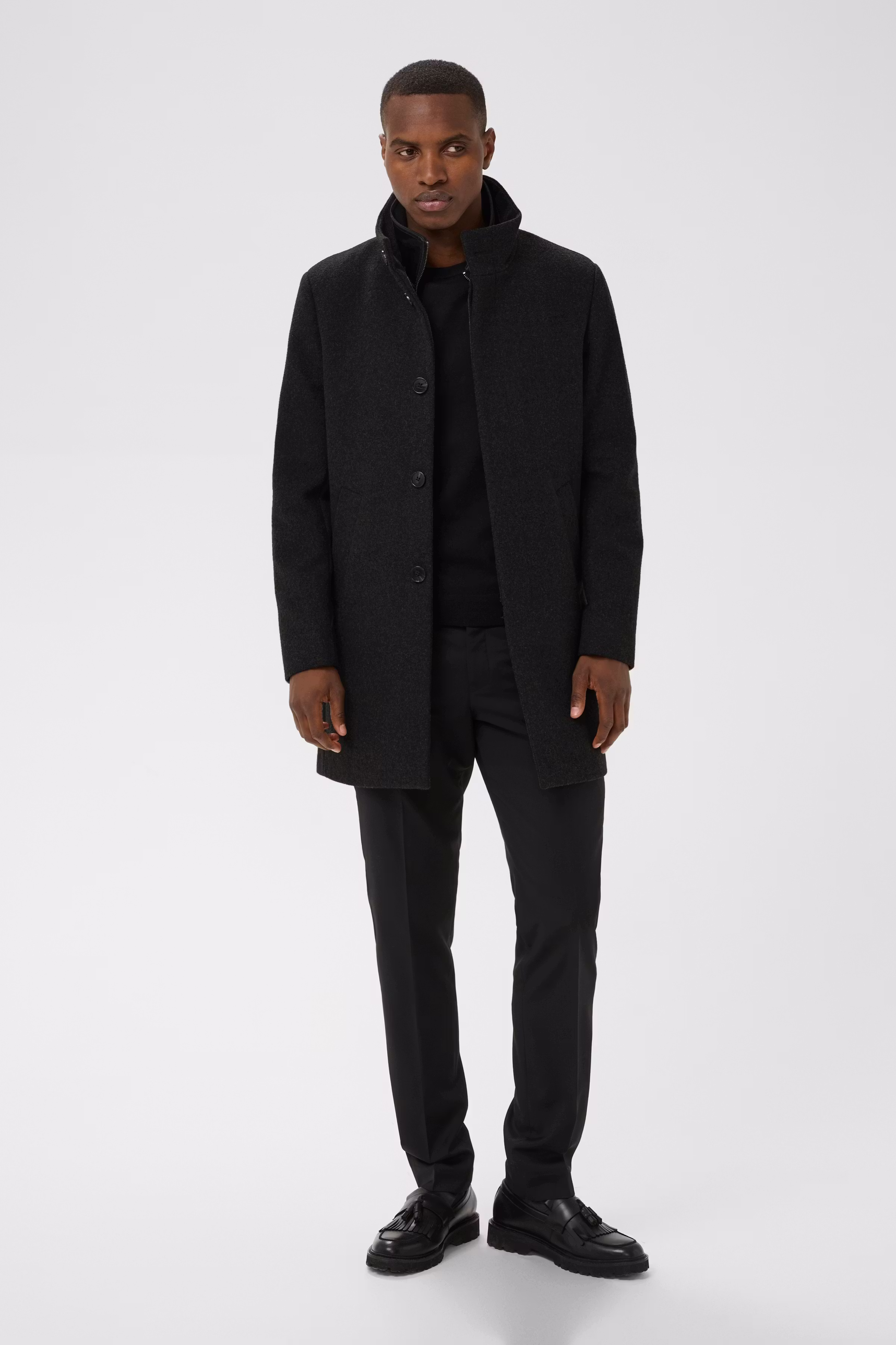 Harvey Uldfrakke LOOKBOOK FRONT 30203845-300275