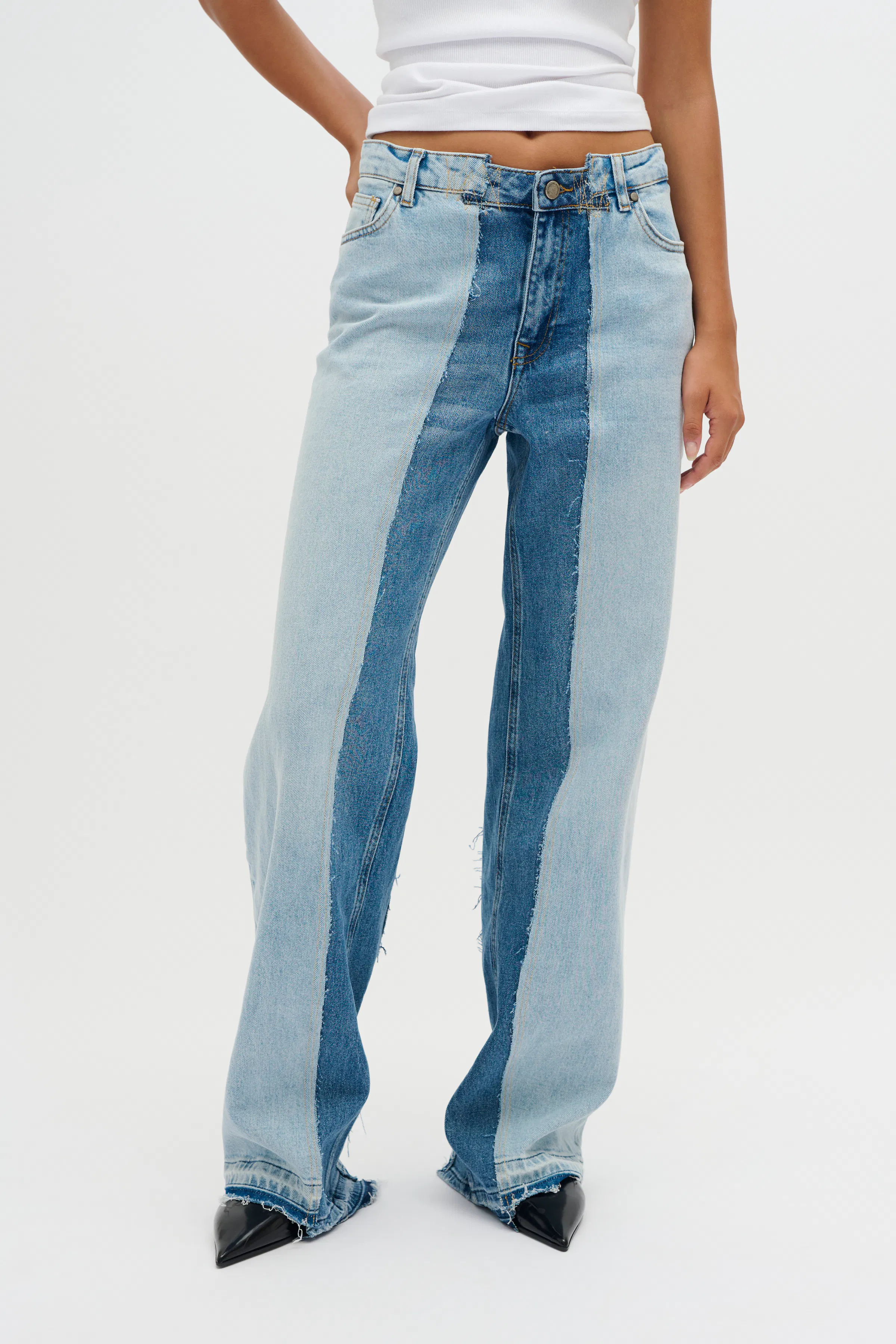 AndreaMW Wide jeans LOOKBOOK FRONT 10705195-108084