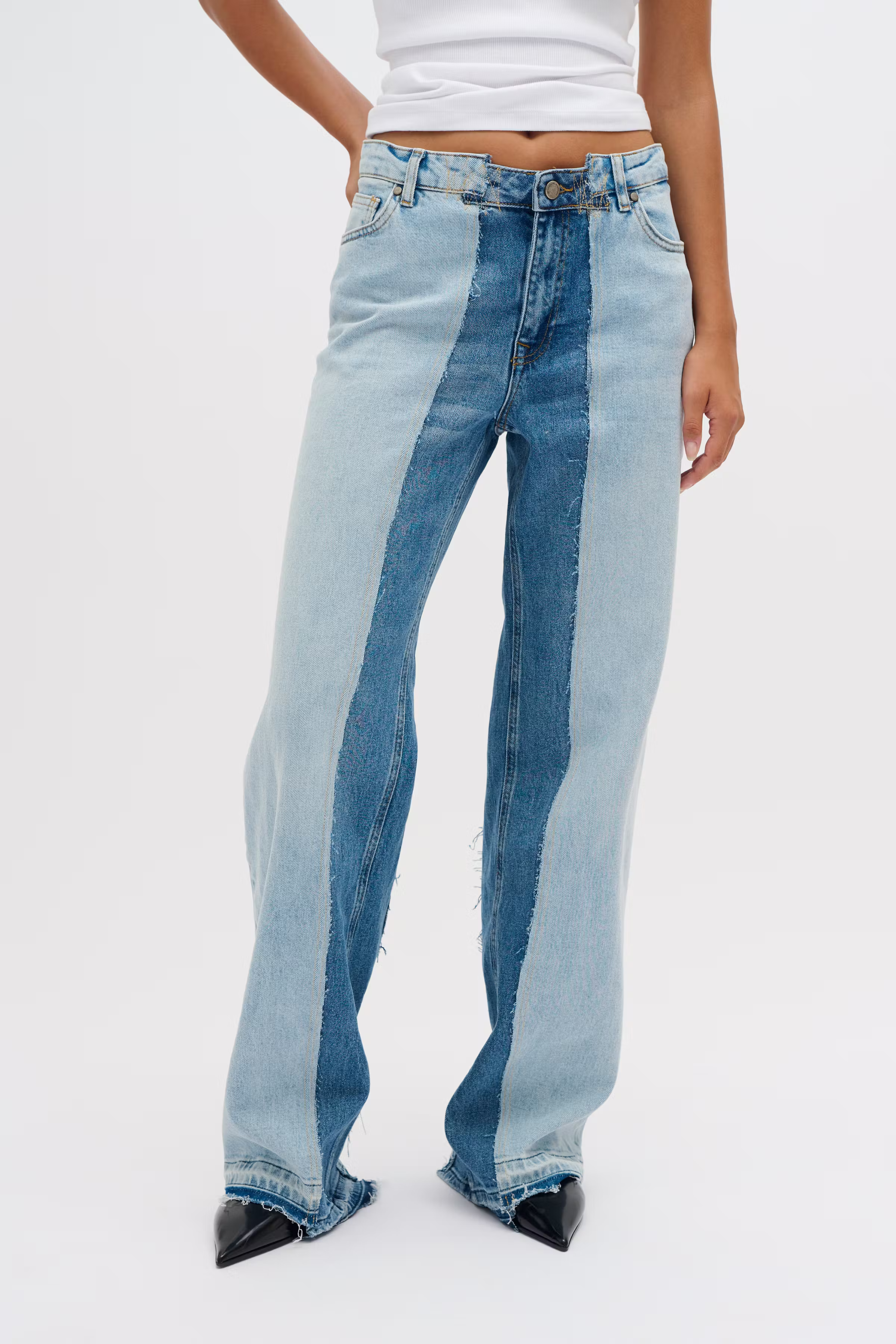 AndreaMW Wide jeans LOOKBOOK FRONT 10705195-108084