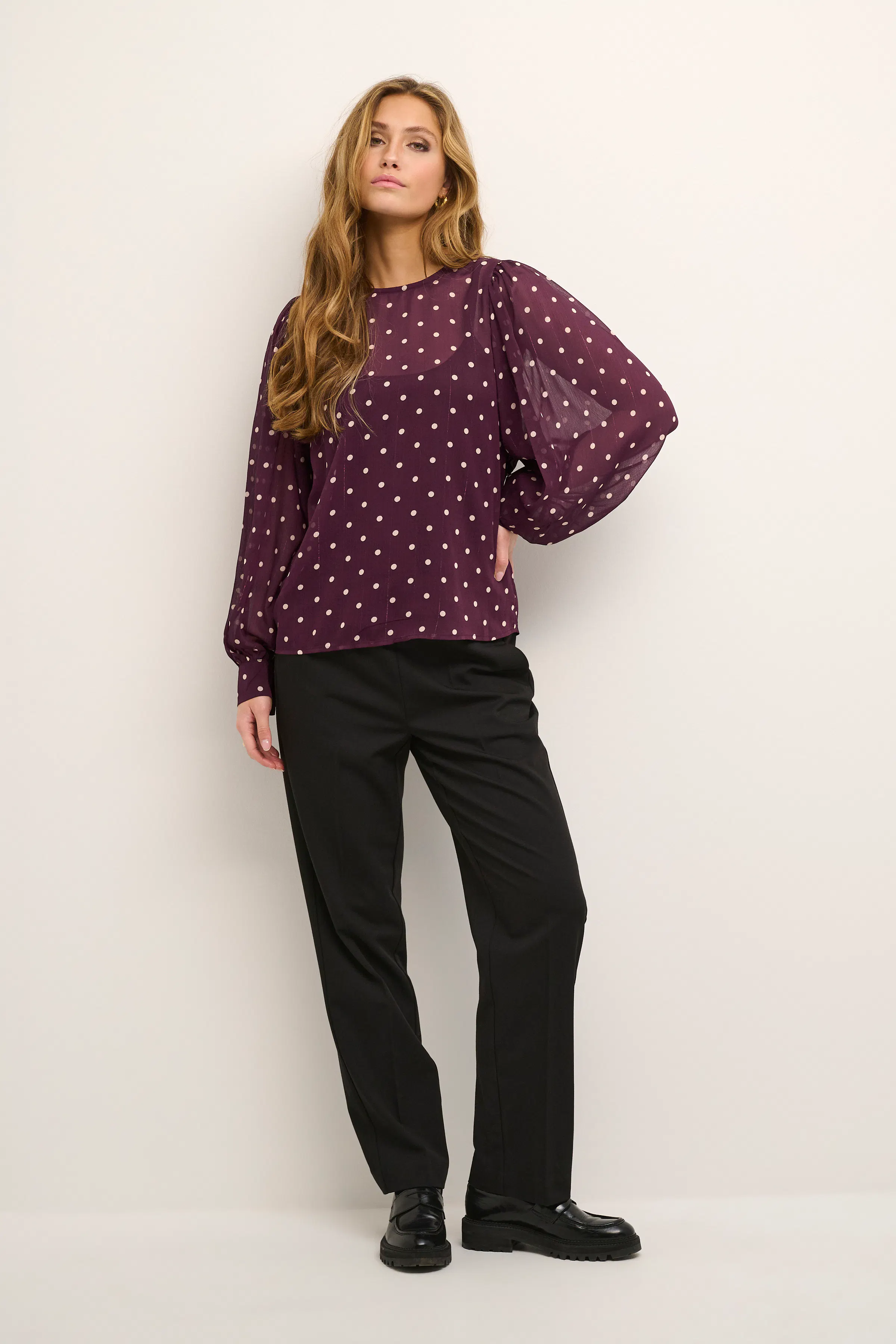 KAsimi Bluse LOOKBOOK FRONT 10505705-103589