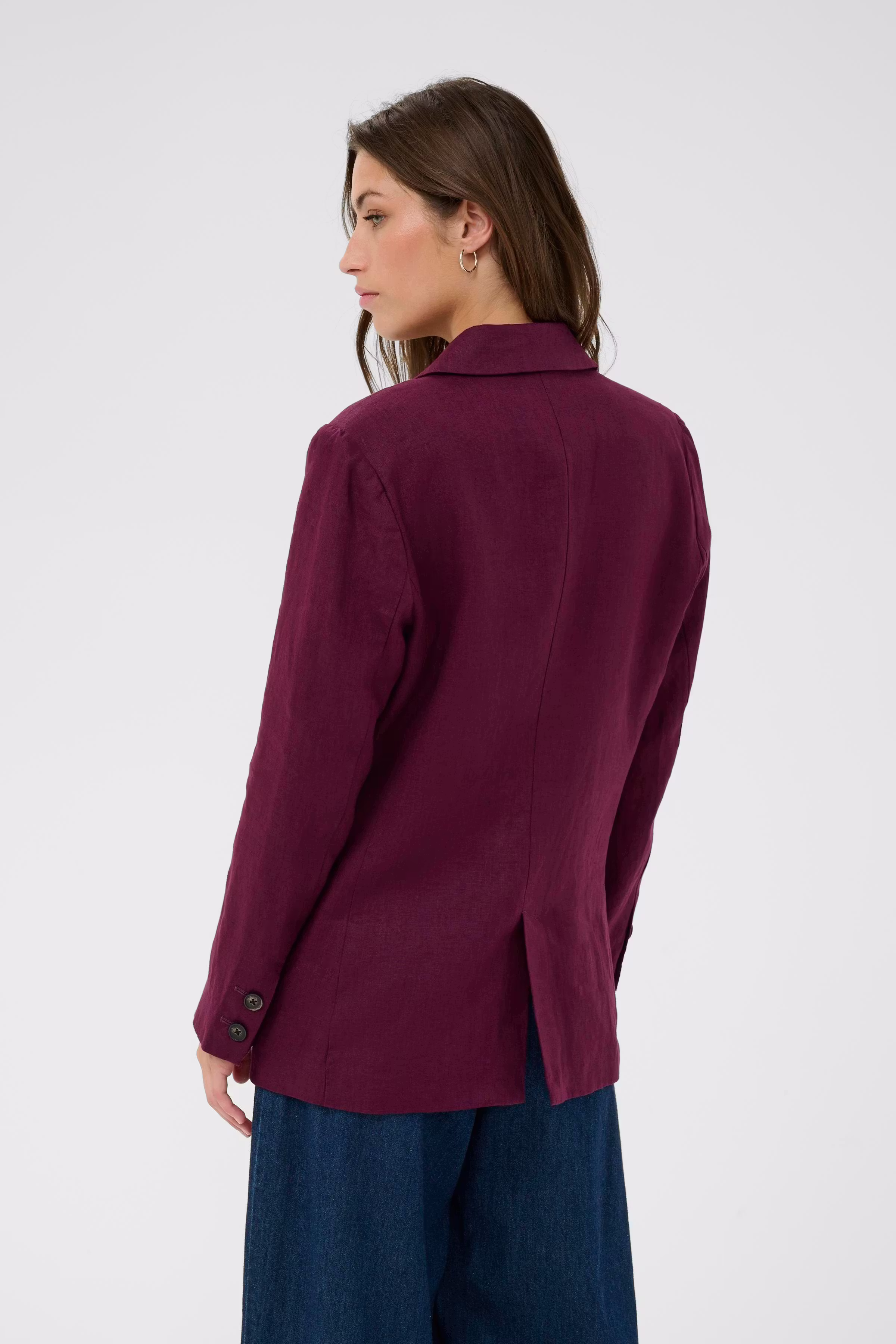 NyanPW Linen Blazer LOOKBOOK BACK 30309561-191718