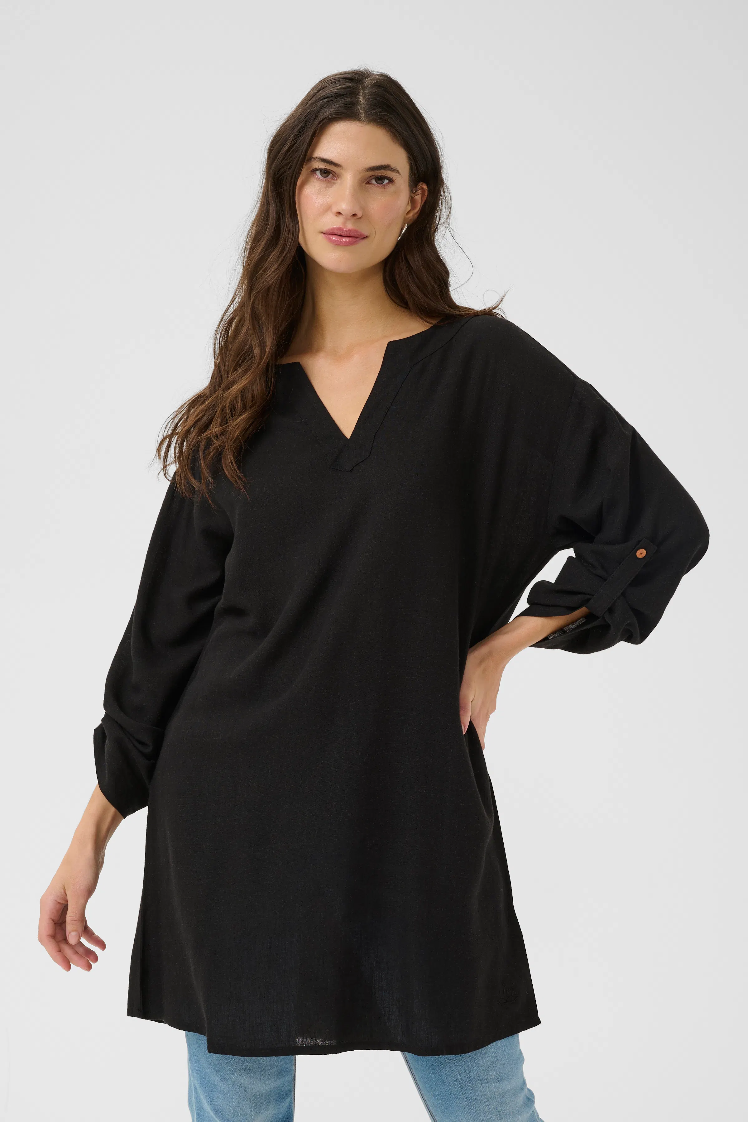 CRVenta Linnen Tuniek LOOKBOOK FRONT 10608073-100120
