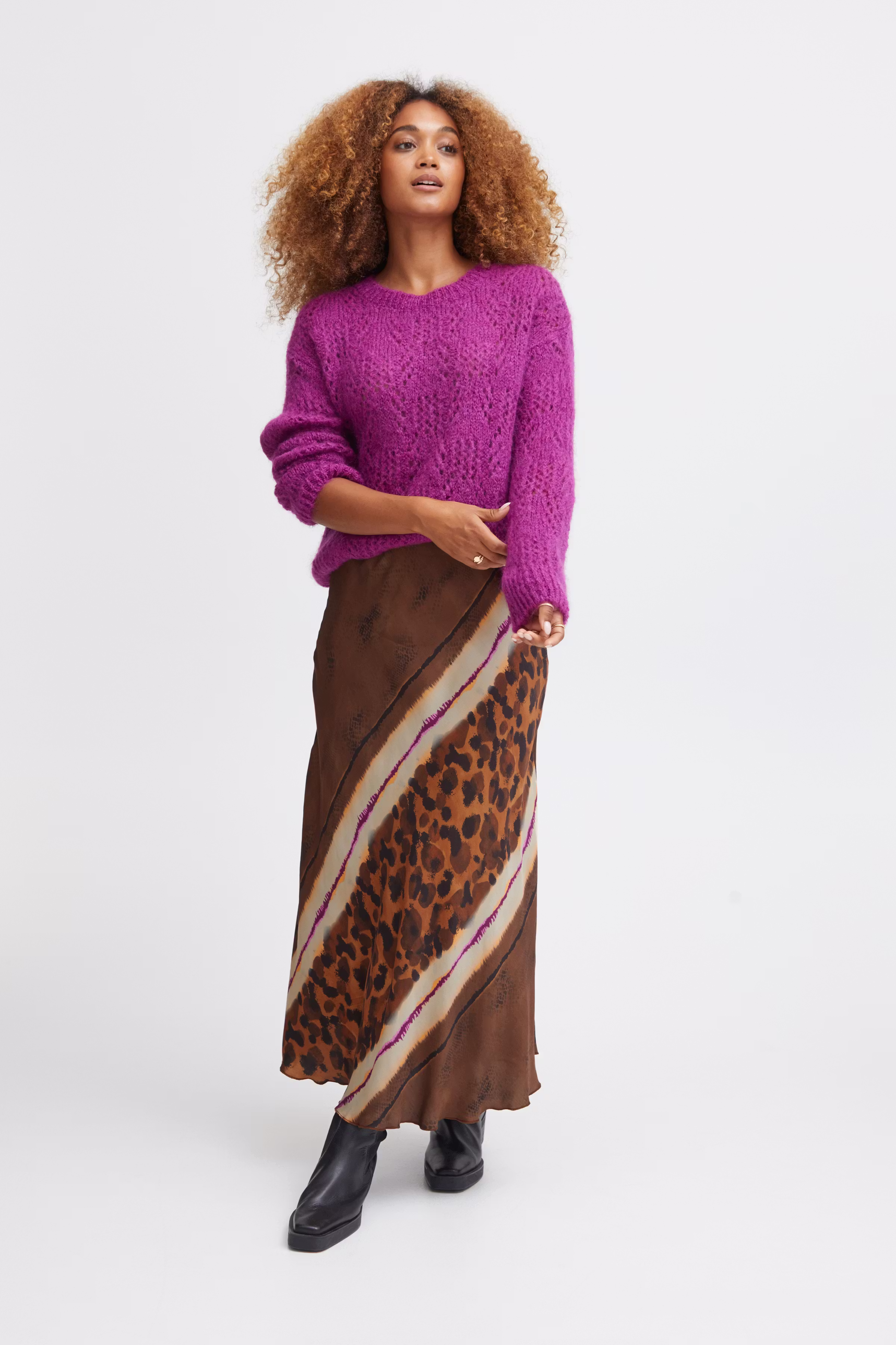 SBMEFISTO Skjørt LOOKBOOK FRONT 22100280-190912